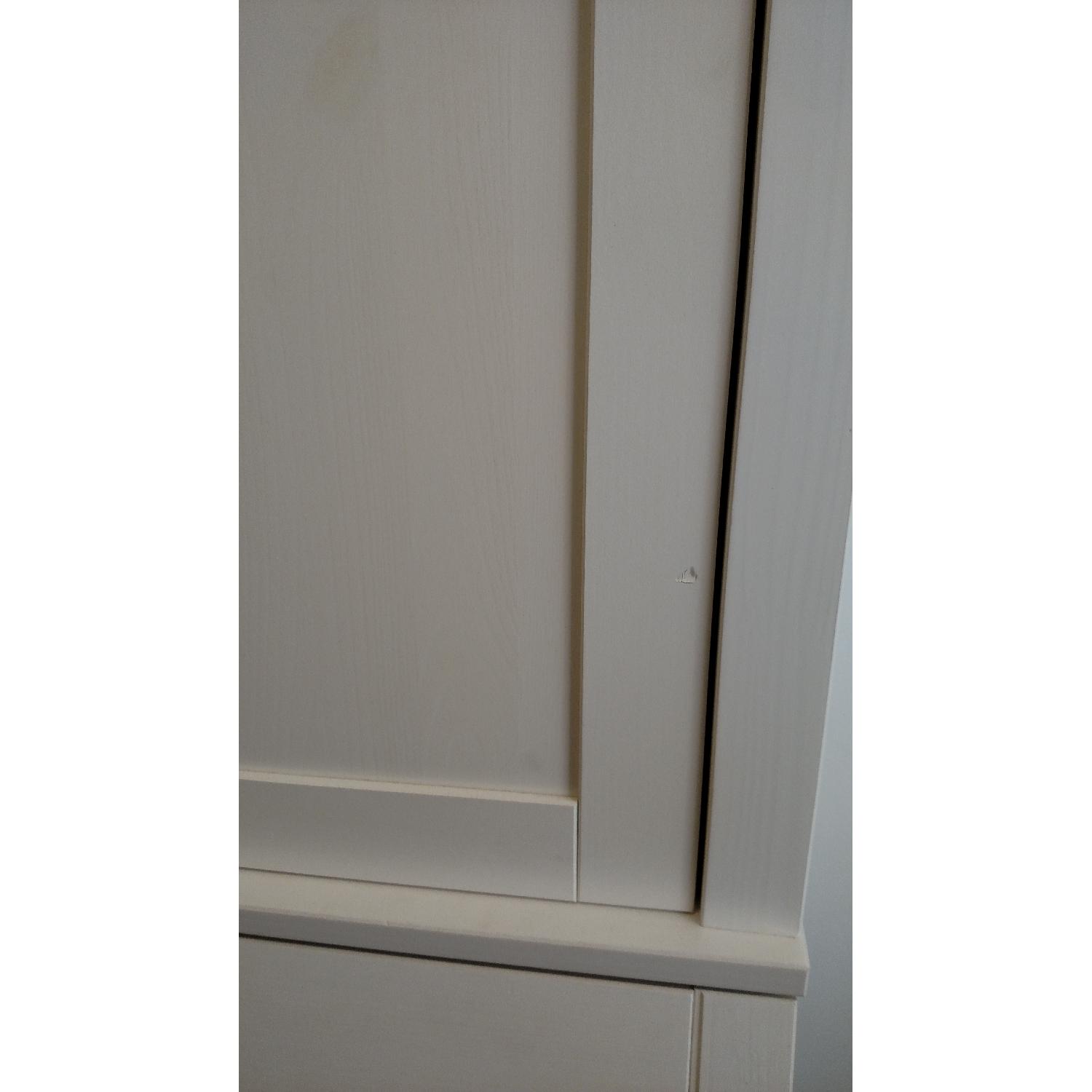 Ikea White Hemnes Secretary/Bookcase w/Desk - image-9