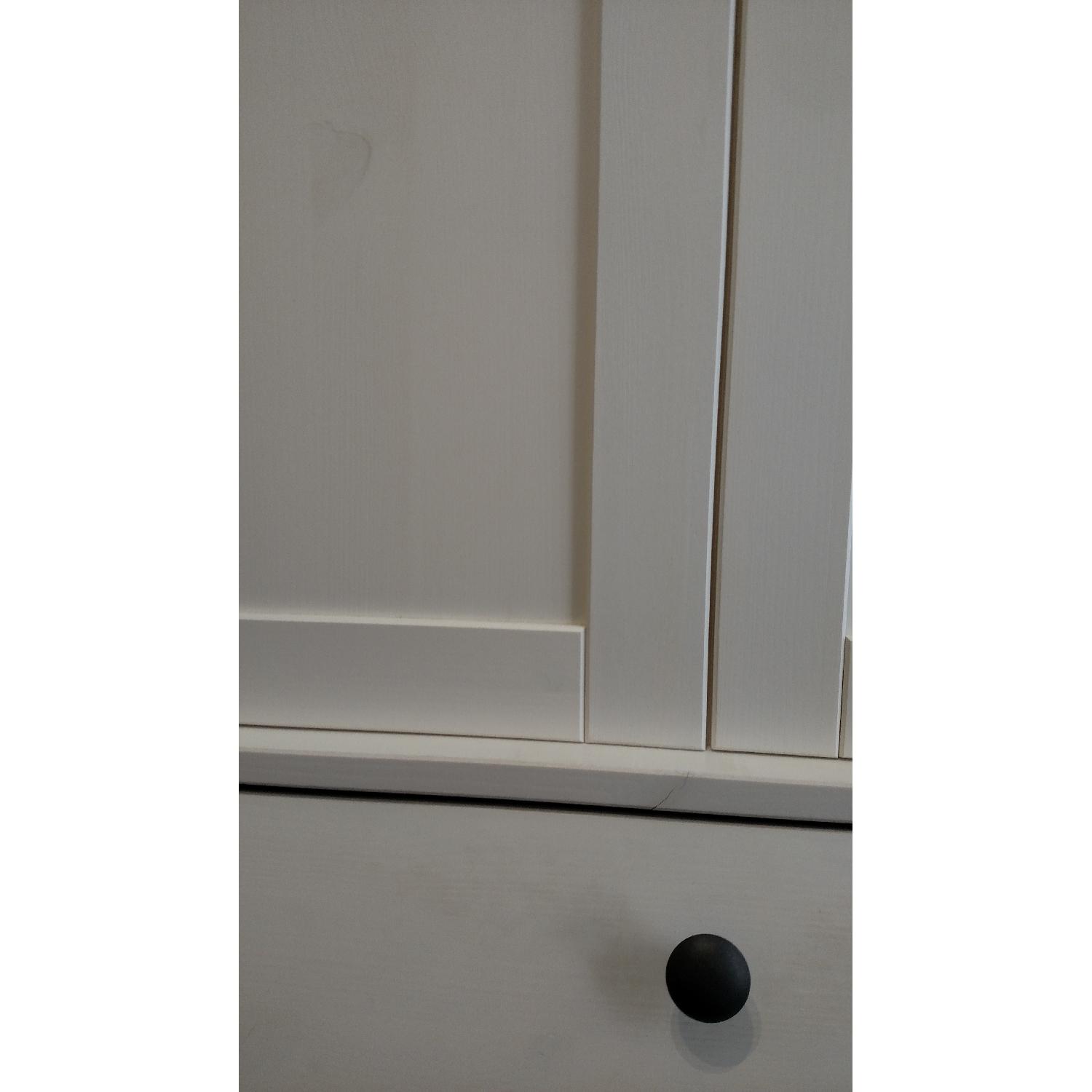 Ikea White Hemnes Secretary/Bookcase w/Desk - image-10