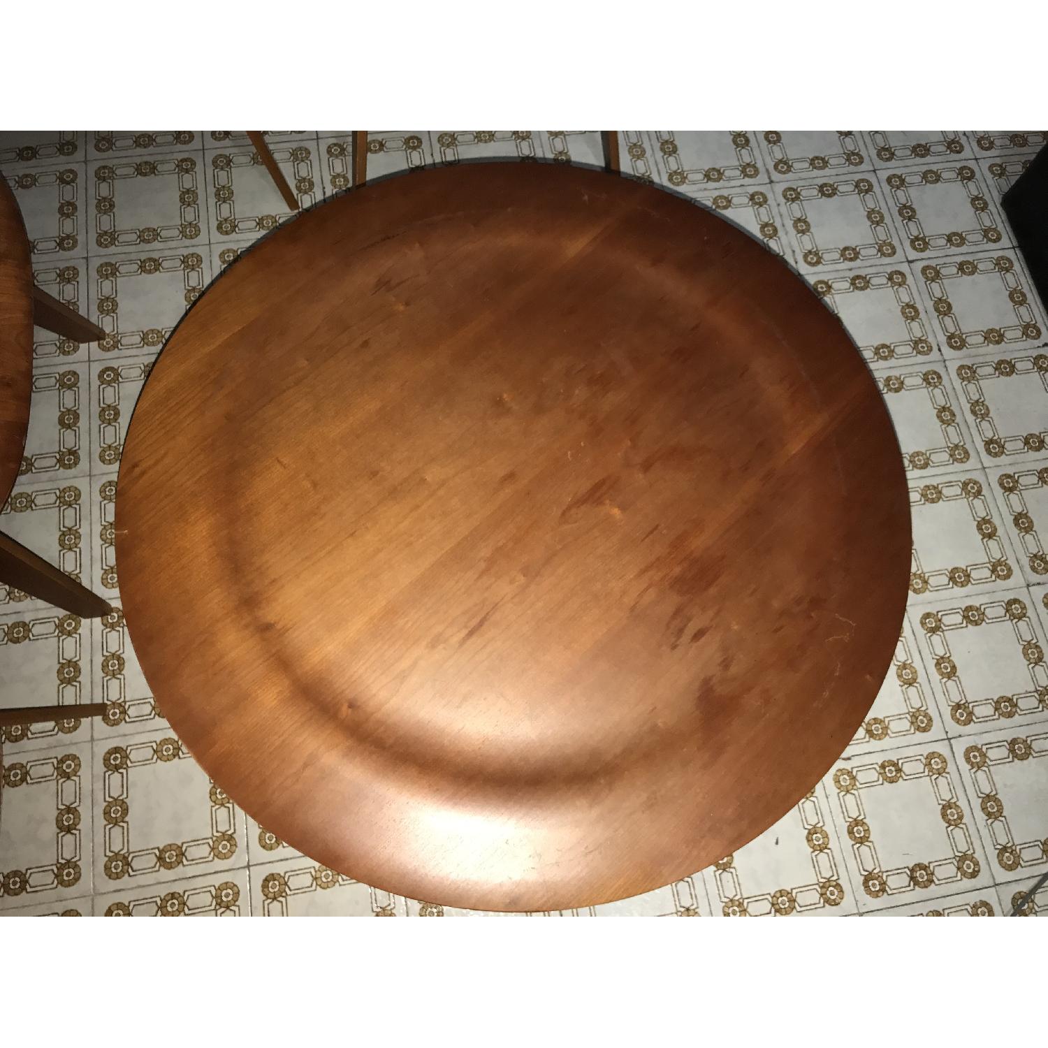 Herman Miller Eames Molded Plywood Coffee Table w/ 4 Matchin - image-4