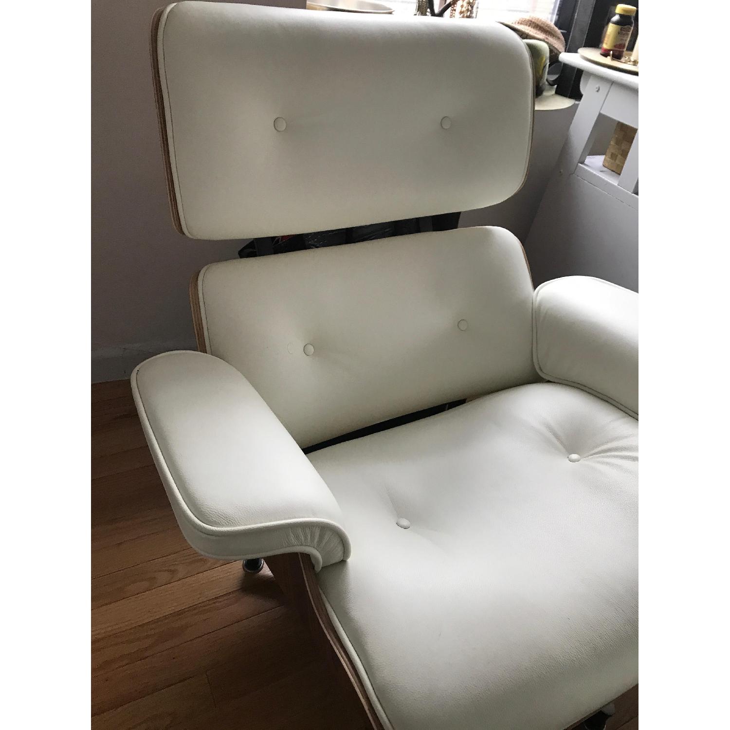 Eames Style Chair & Ottoman - image-2