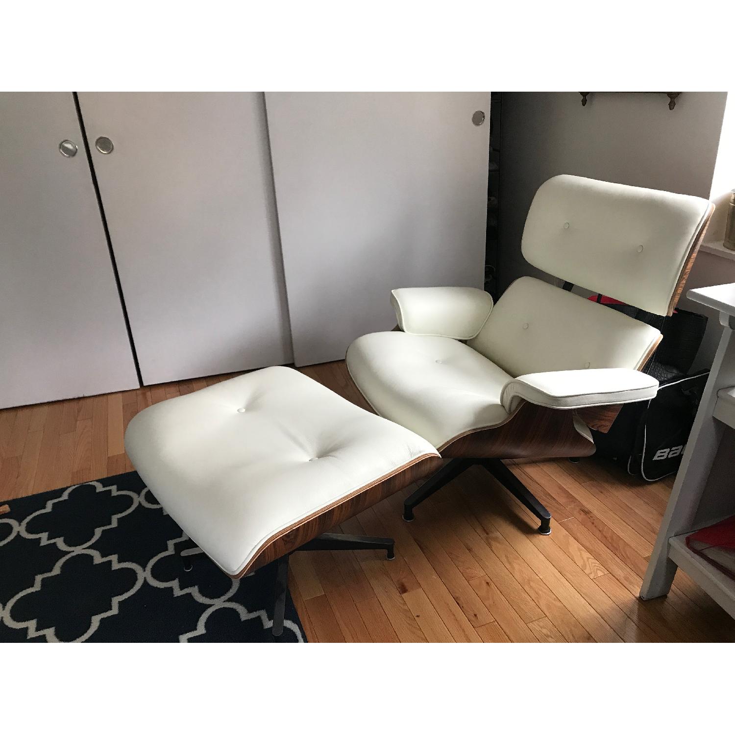 Eames Style Chair & Ottoman - image-3