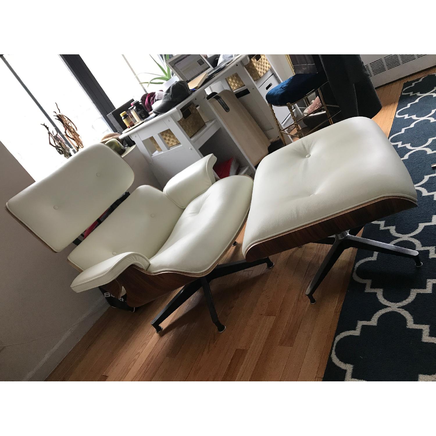 Eames Style Chair & Ottoman - image-6