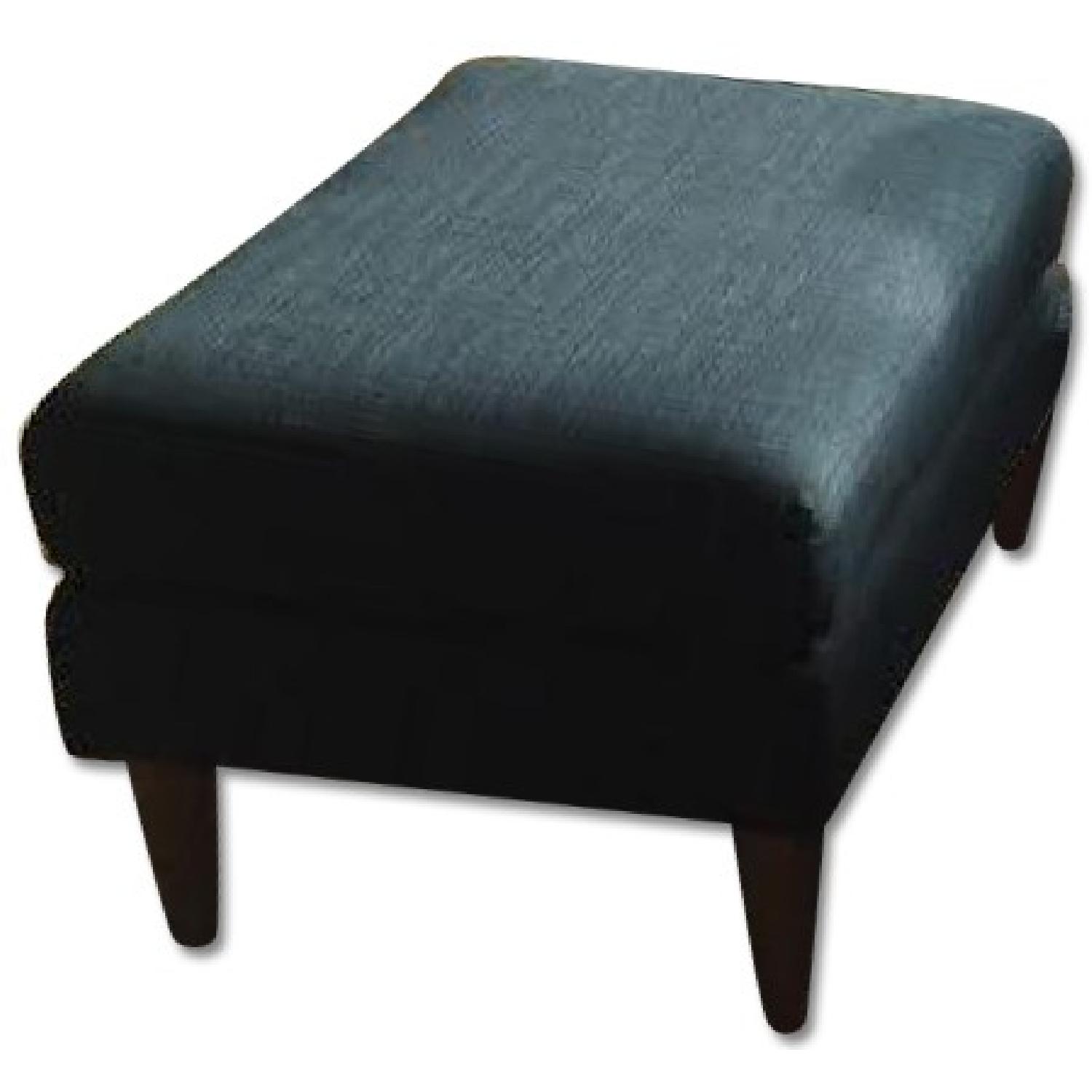 All Modern Mid-century Modern Arm Chair w/ Ottoman - image-8