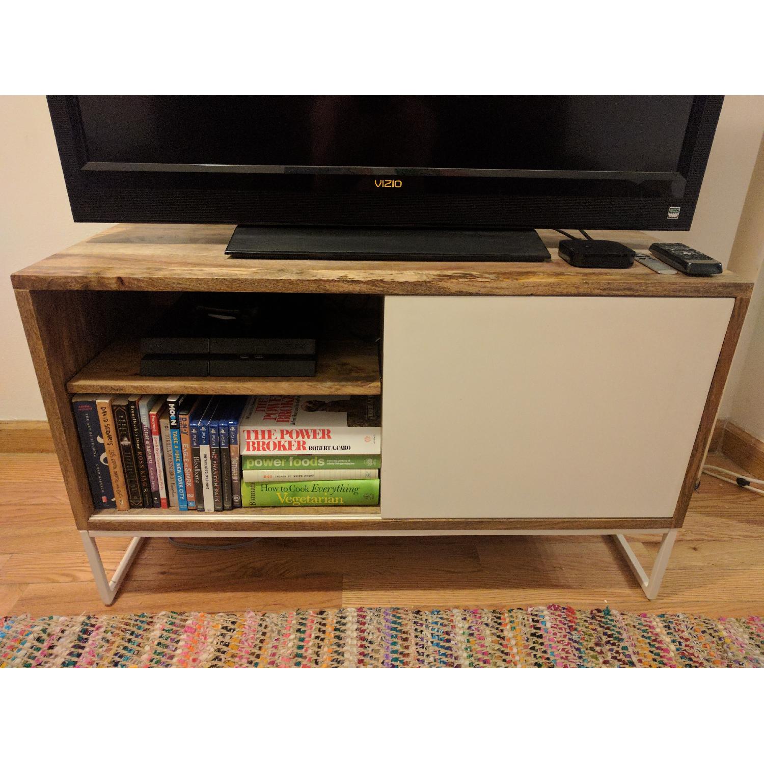 West Elm Mid Century Modern Media Console - image-1
