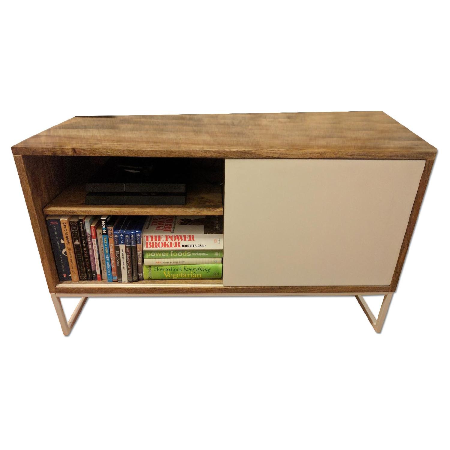 West Elm Mid Century Modern Media Console - image-0
