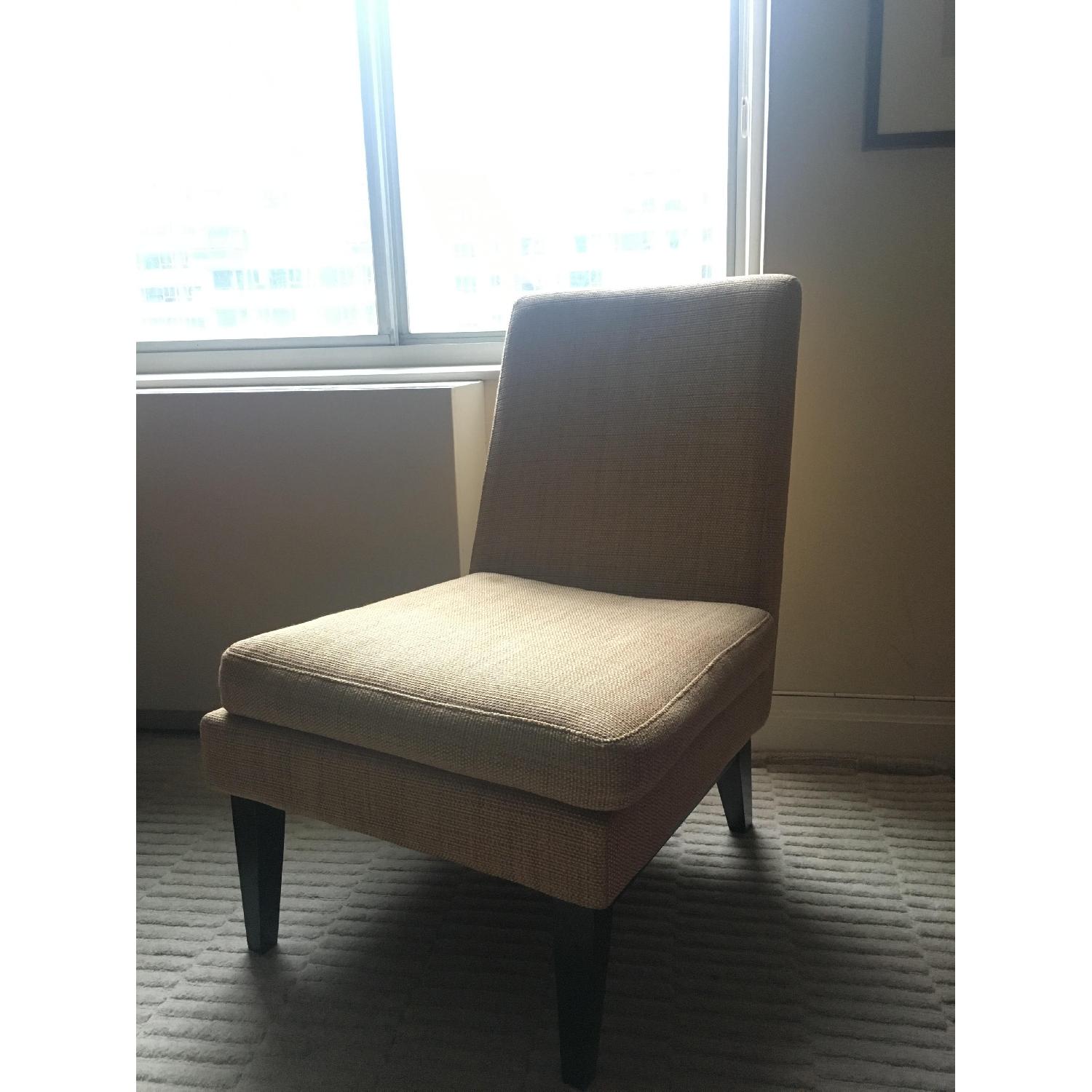West Elm Modern Slipper Chairs - image-4