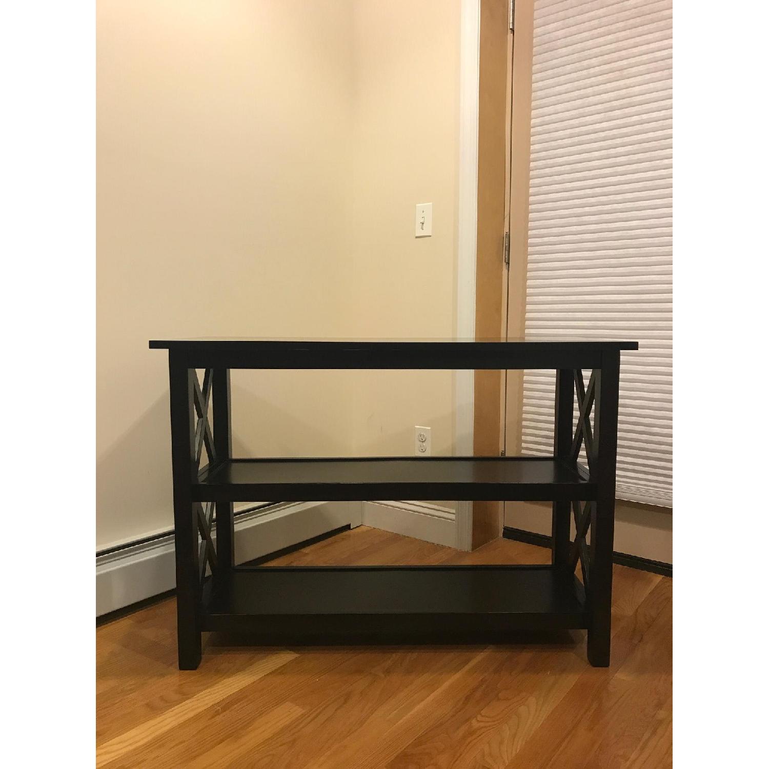 Black Storage Table - AptDeco