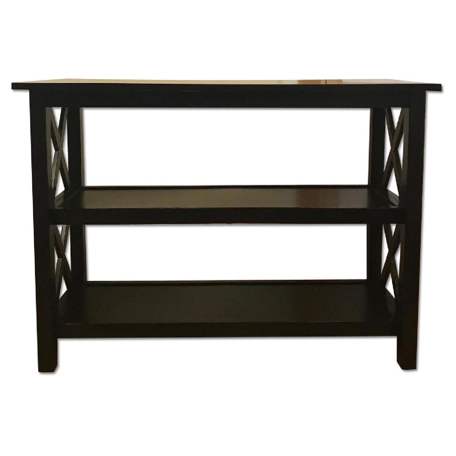 Black Storage Table - image-0