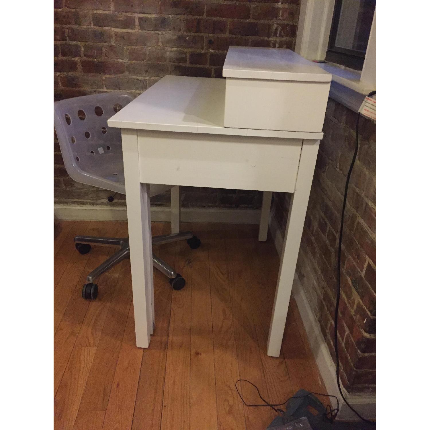 The Container Store White Desk - image-2