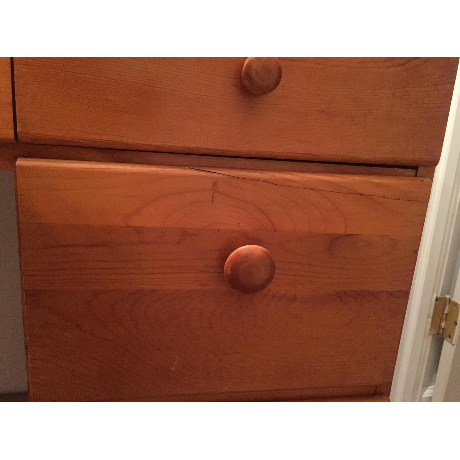 Medium-Blond Solid Wood Desk - image-5