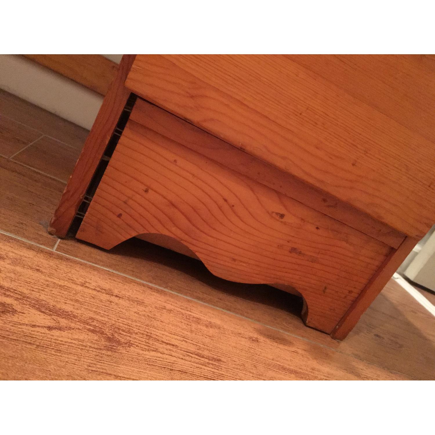 Medium-Blond Solid Wood Desk - image-6