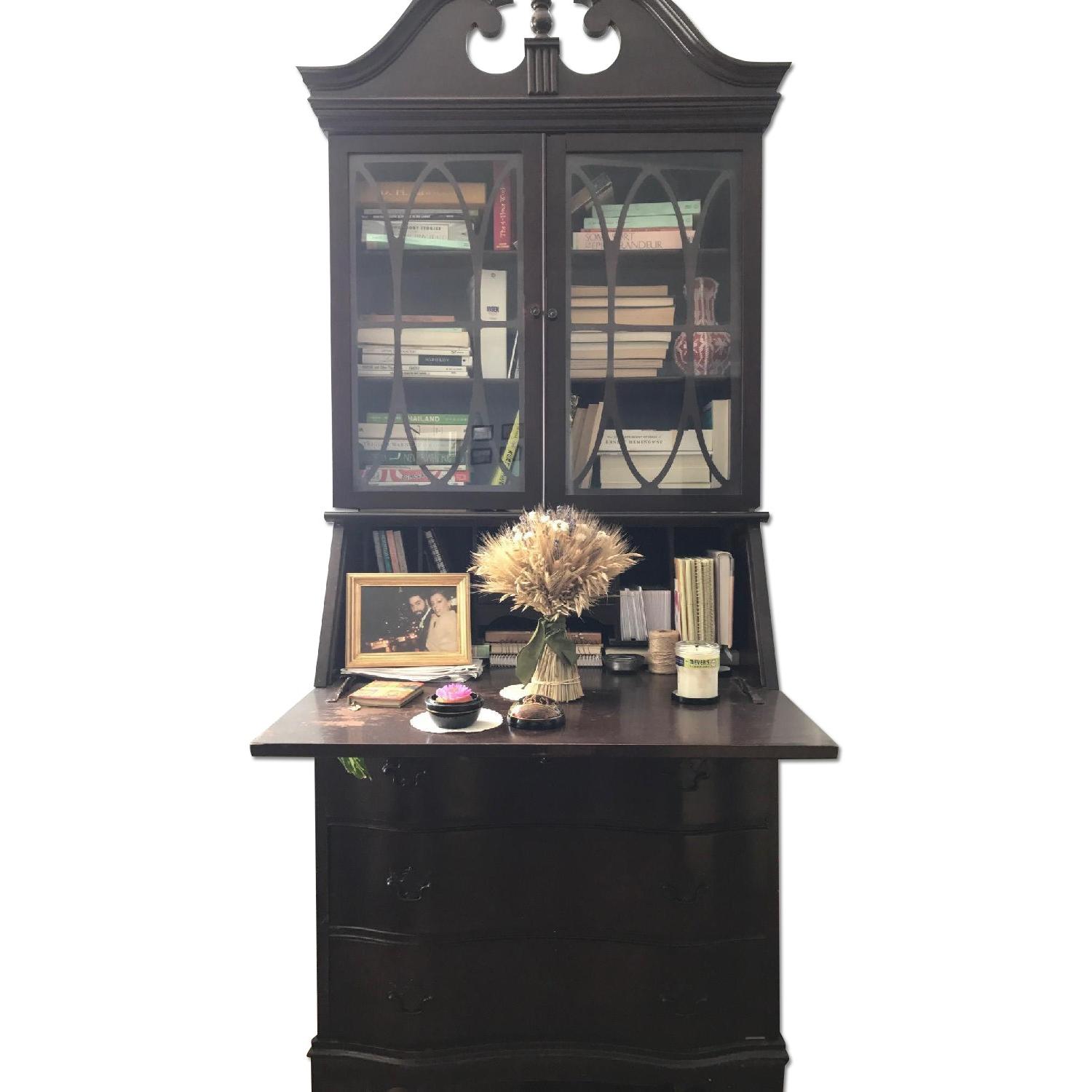 Antique Secretary Desk - image-0