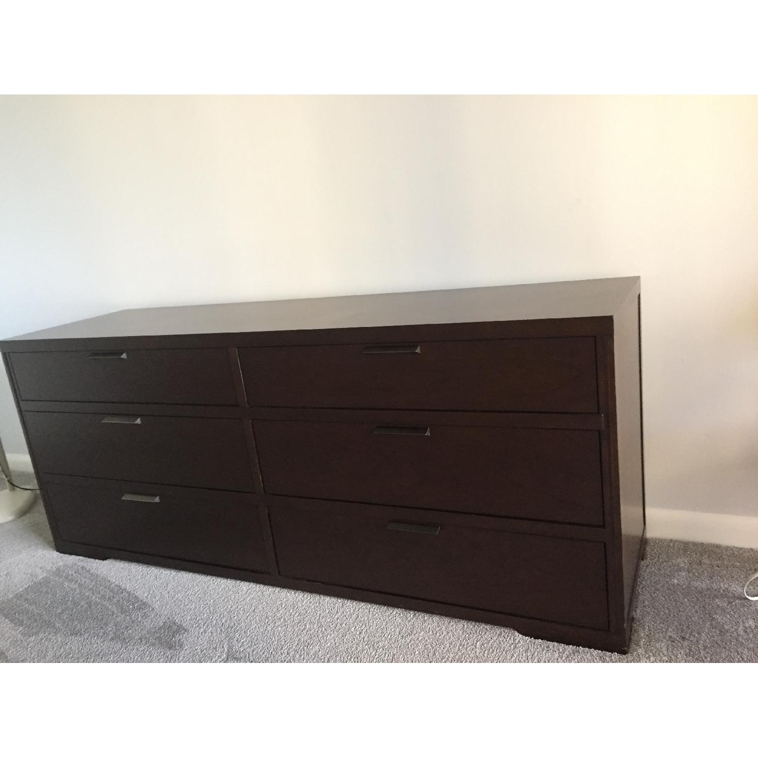 Crate & Barrel 6 Drawer Dresser - image-2