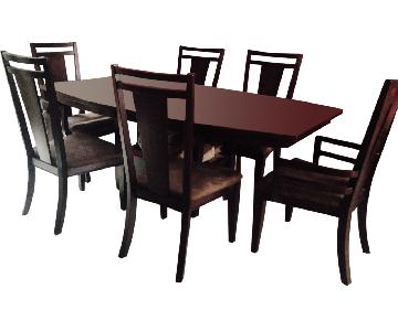 Raymour & Flanigan Northern Lights 7 Piece Dining Set