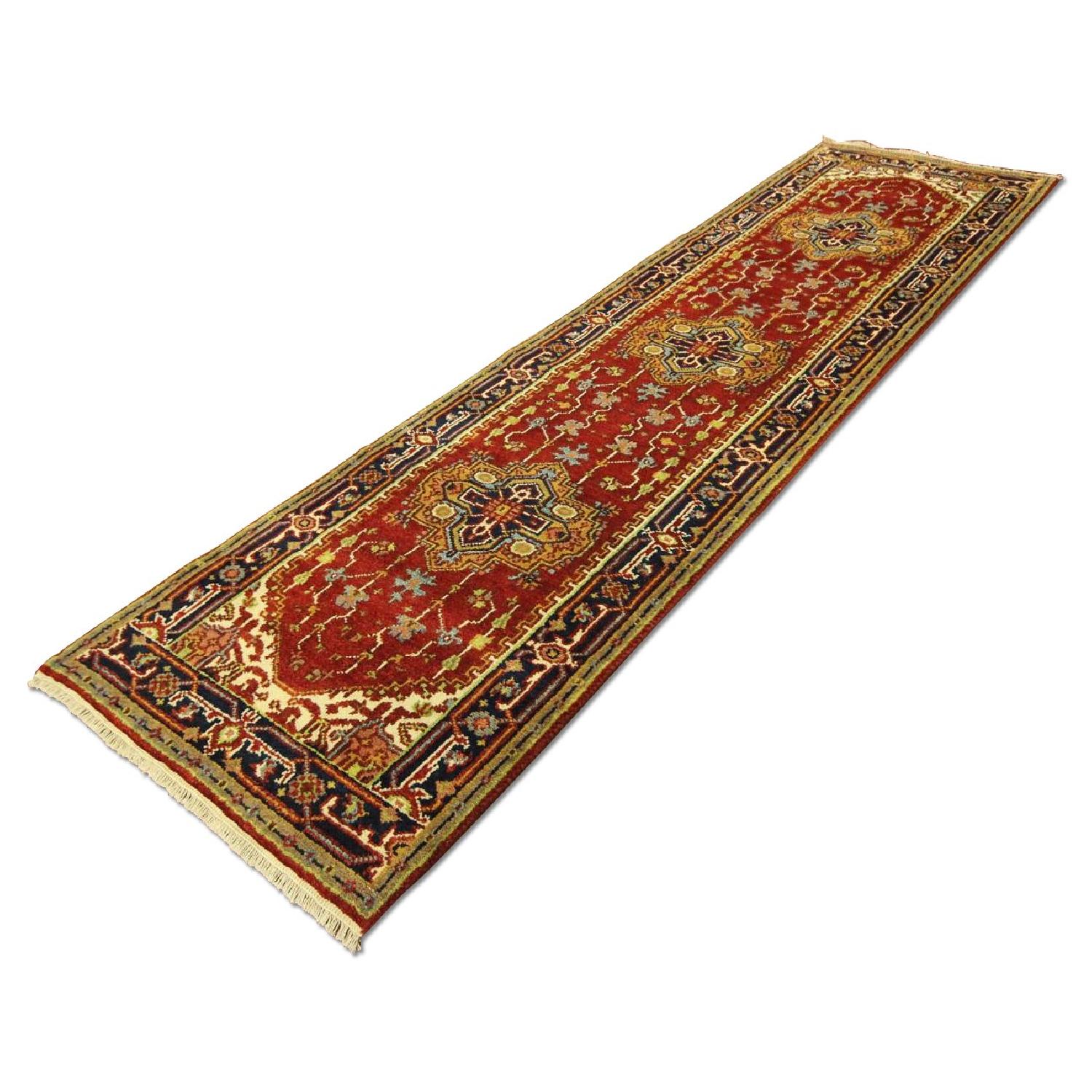 Manhattan Rugs Heriz Persian Classic Style Hand Knotted Wool Serapi Oriental Rug - image-0