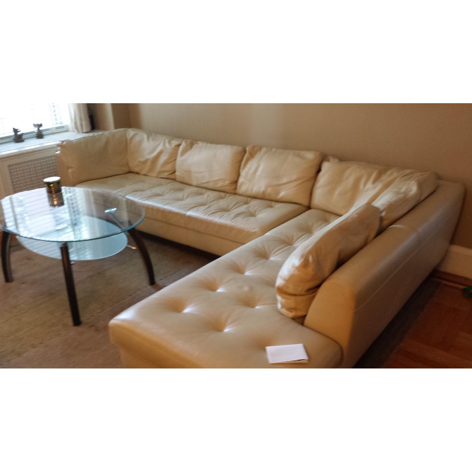Roche Bobois Sectional Leather Sofa - image-3