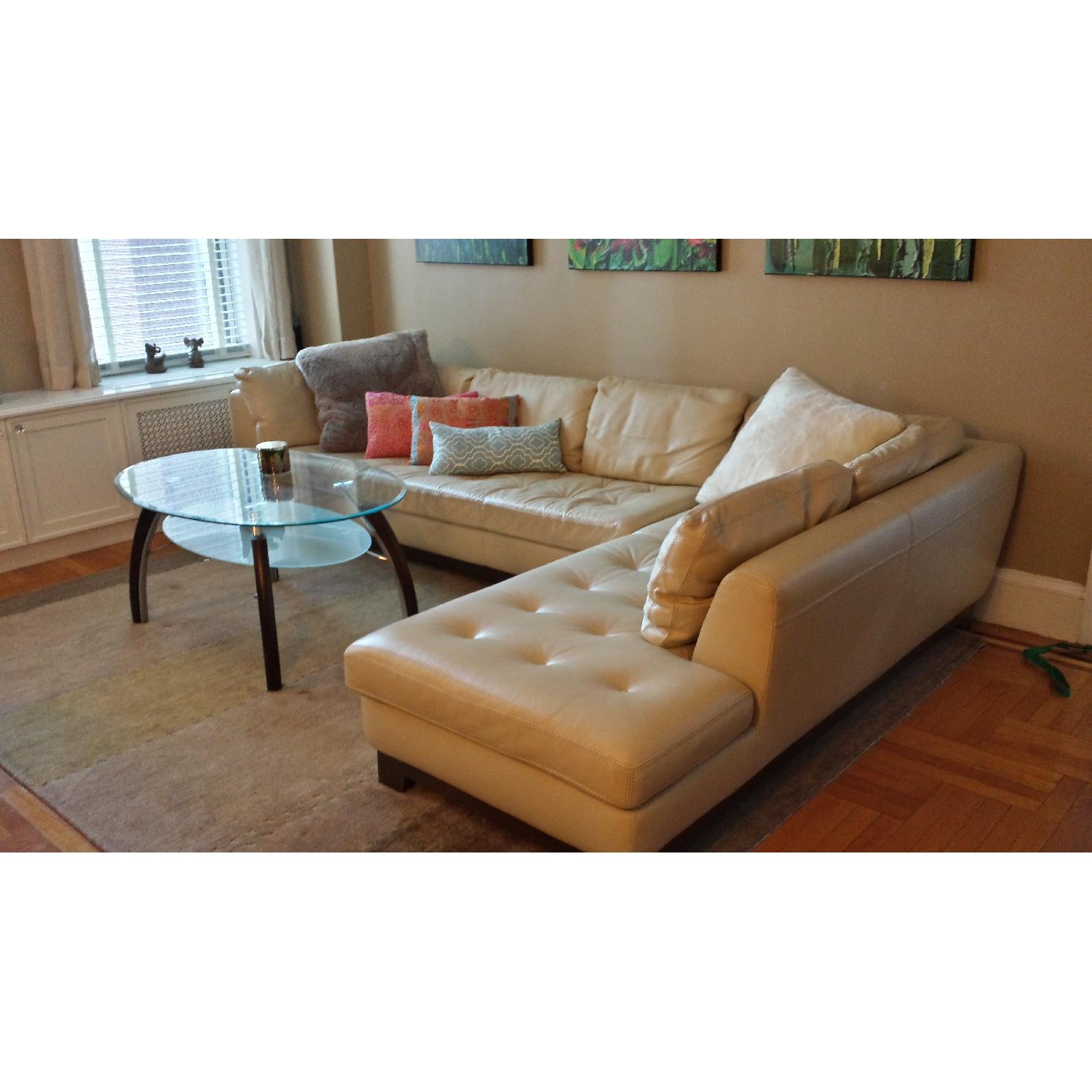 Roche Bobois Sectional Leather Sofa - image-4