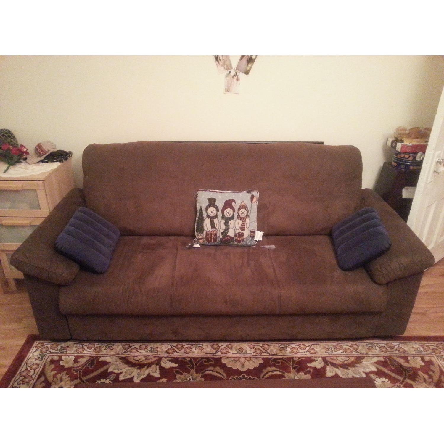 Ikea Knislinge Brown Sofa - image-1