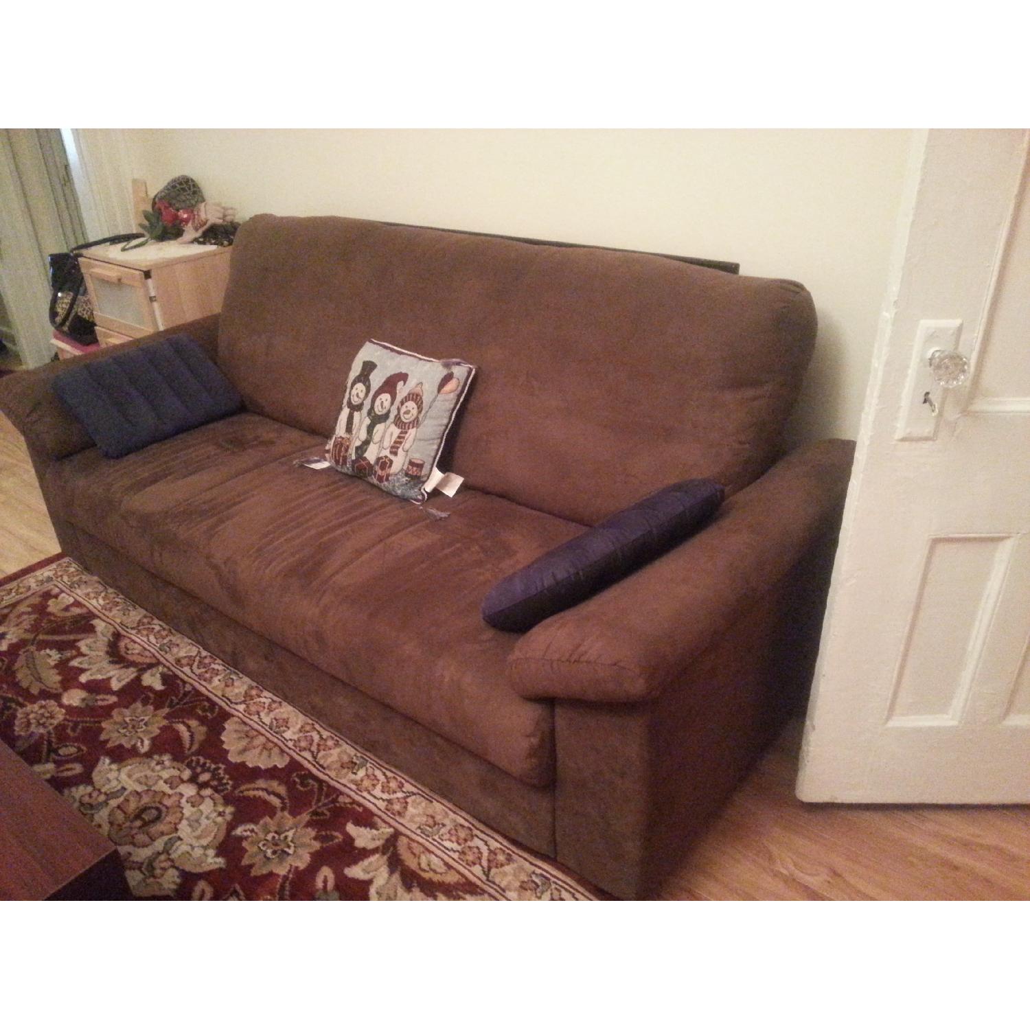 Ikea Knislinge Brown Sofa - image-2