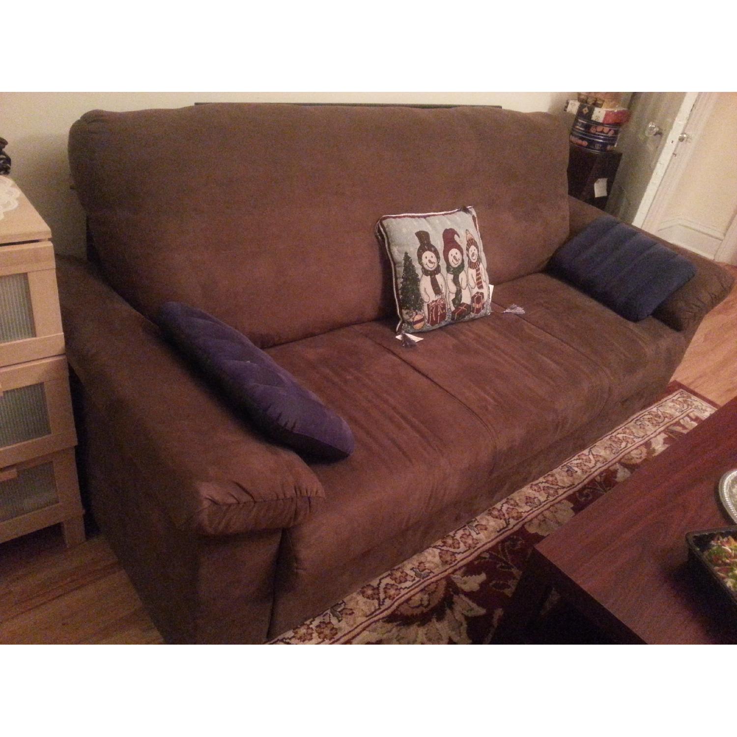 Ikea Knislinge Brown Sofa - image-3