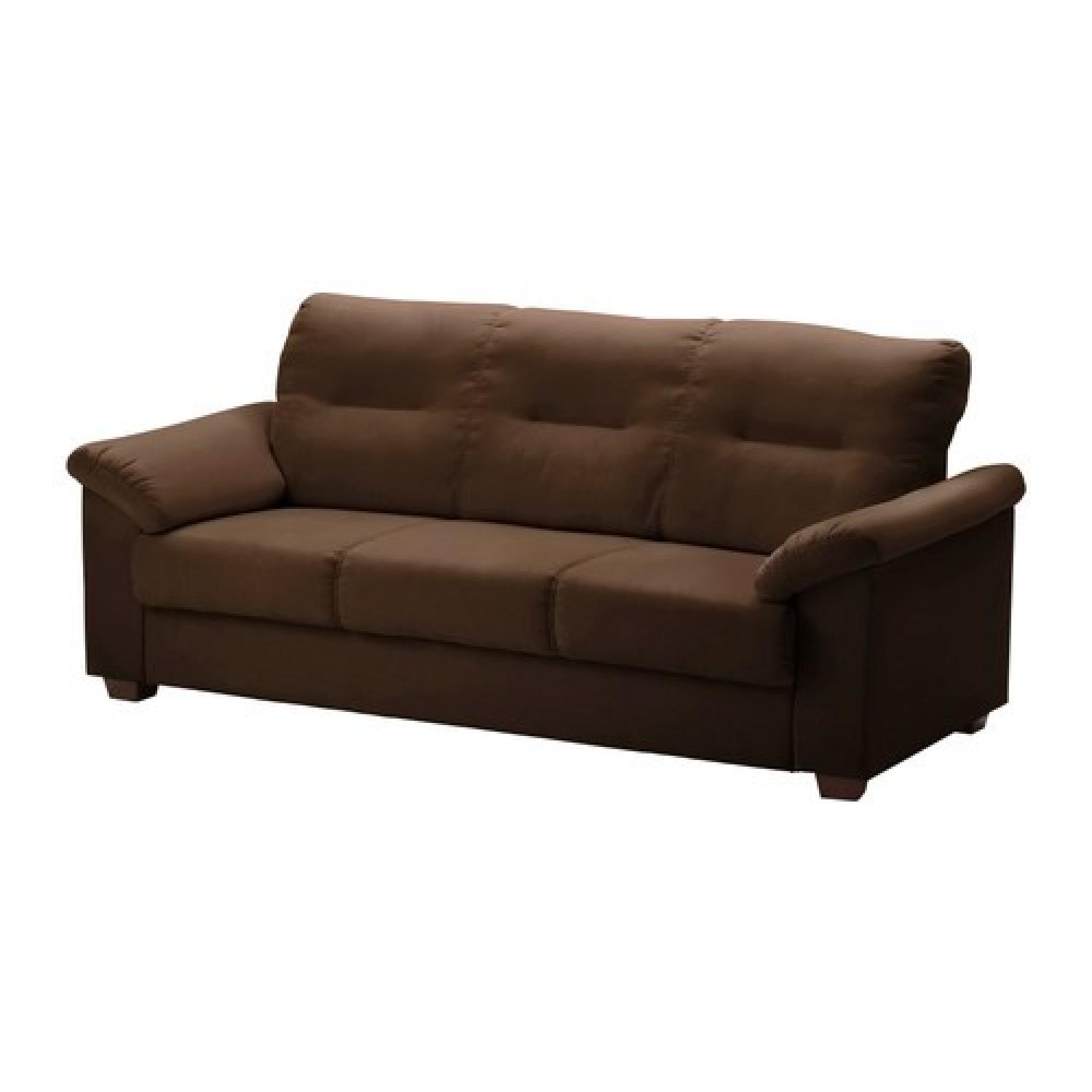 Ikea Knislinge Brown Sofa - image-4