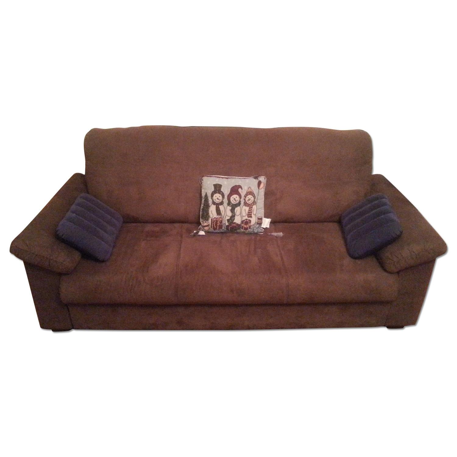 Ikea Knislinge Brown Sofa - image-0