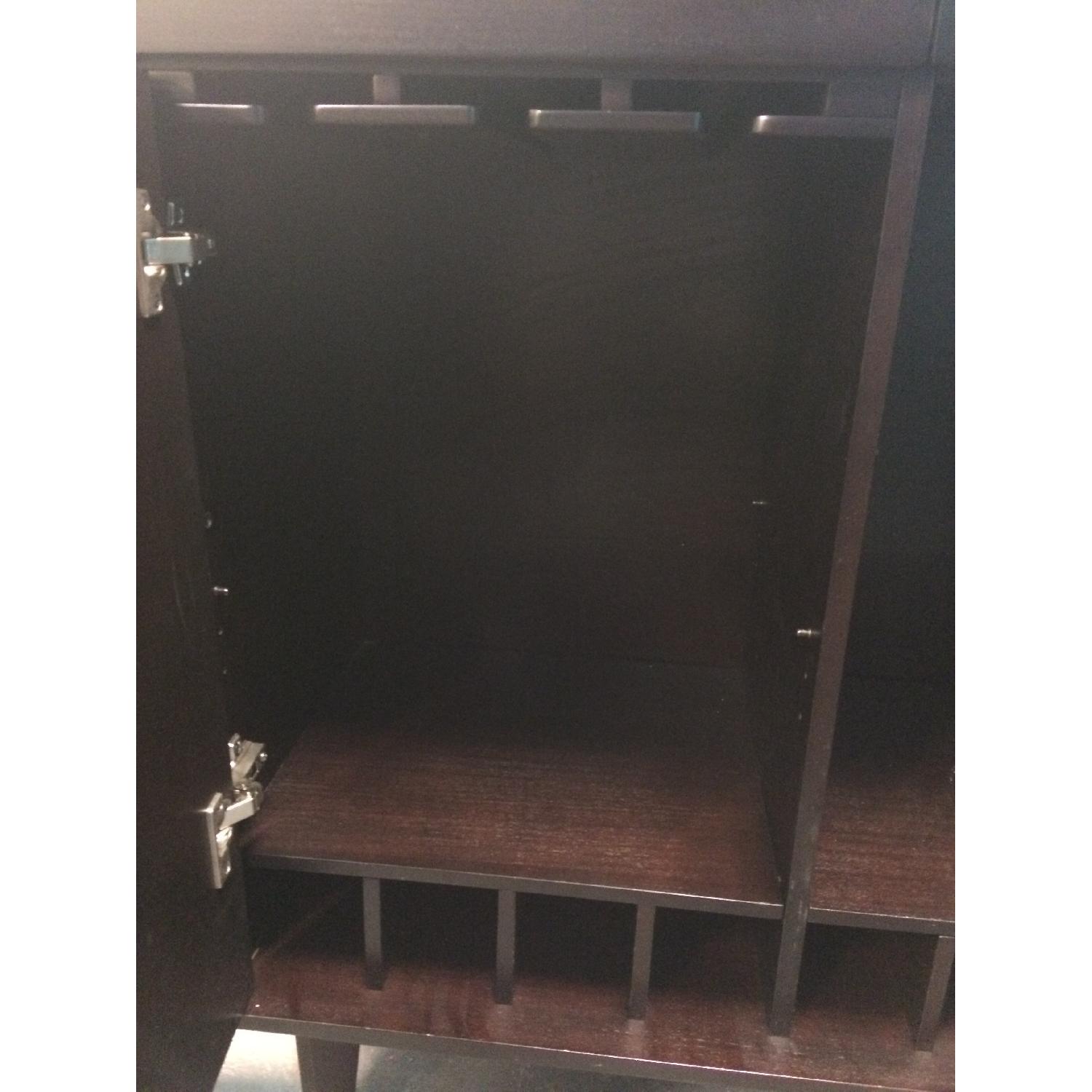 Crate & Barrel Wine Cabinet - image-4