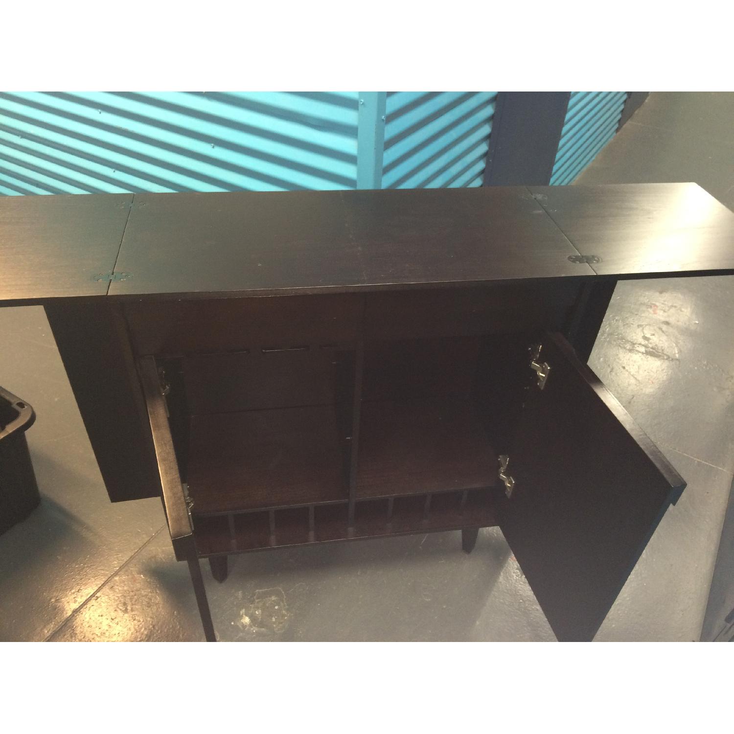 Crate & Barrel Wine Cabinet - image-8