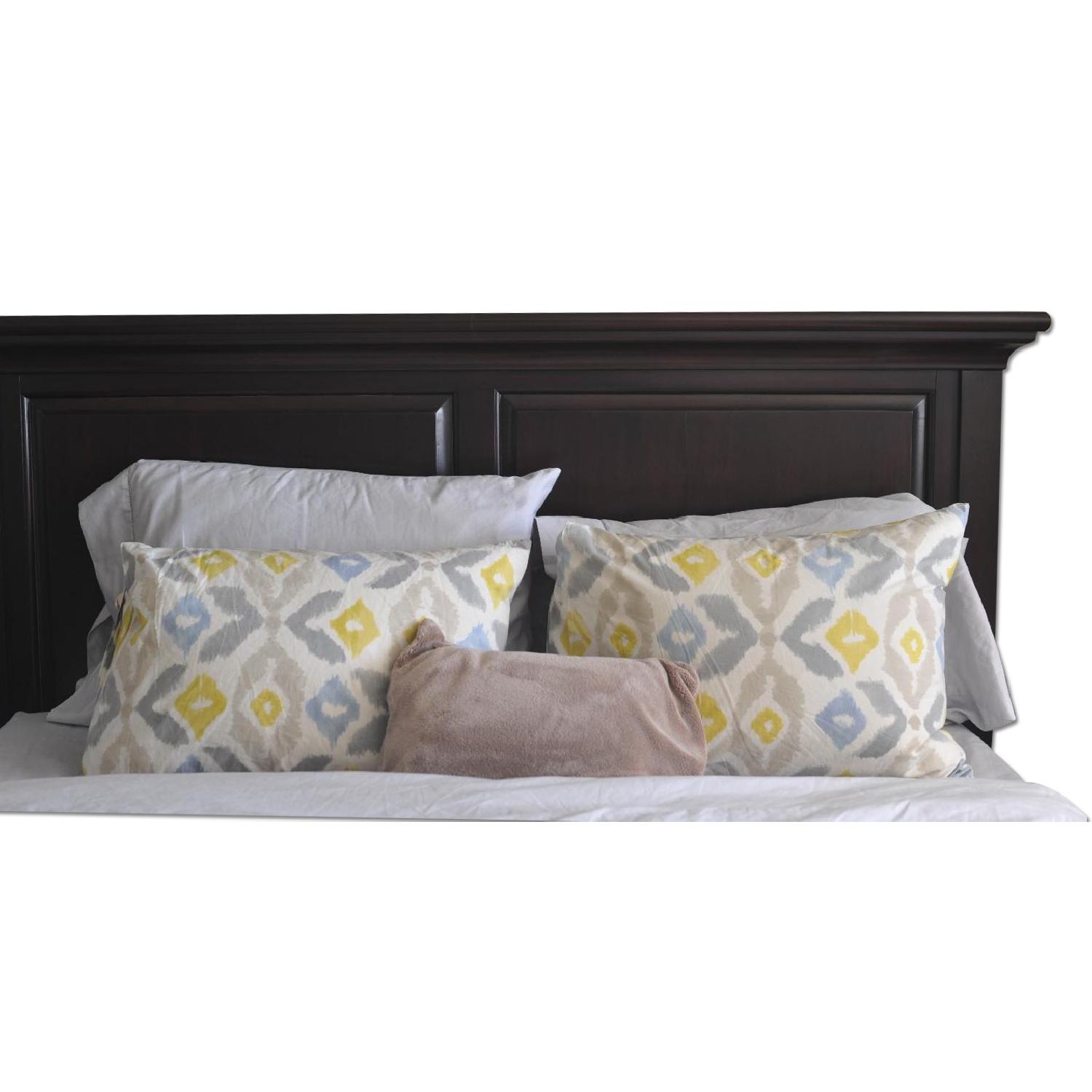 Pottery Barn Hudson Queen Bed + 4-Drawer Bedside Tables - image-0
