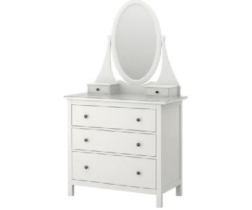 Ikea Hemnes Dresser with Vanity Mirror