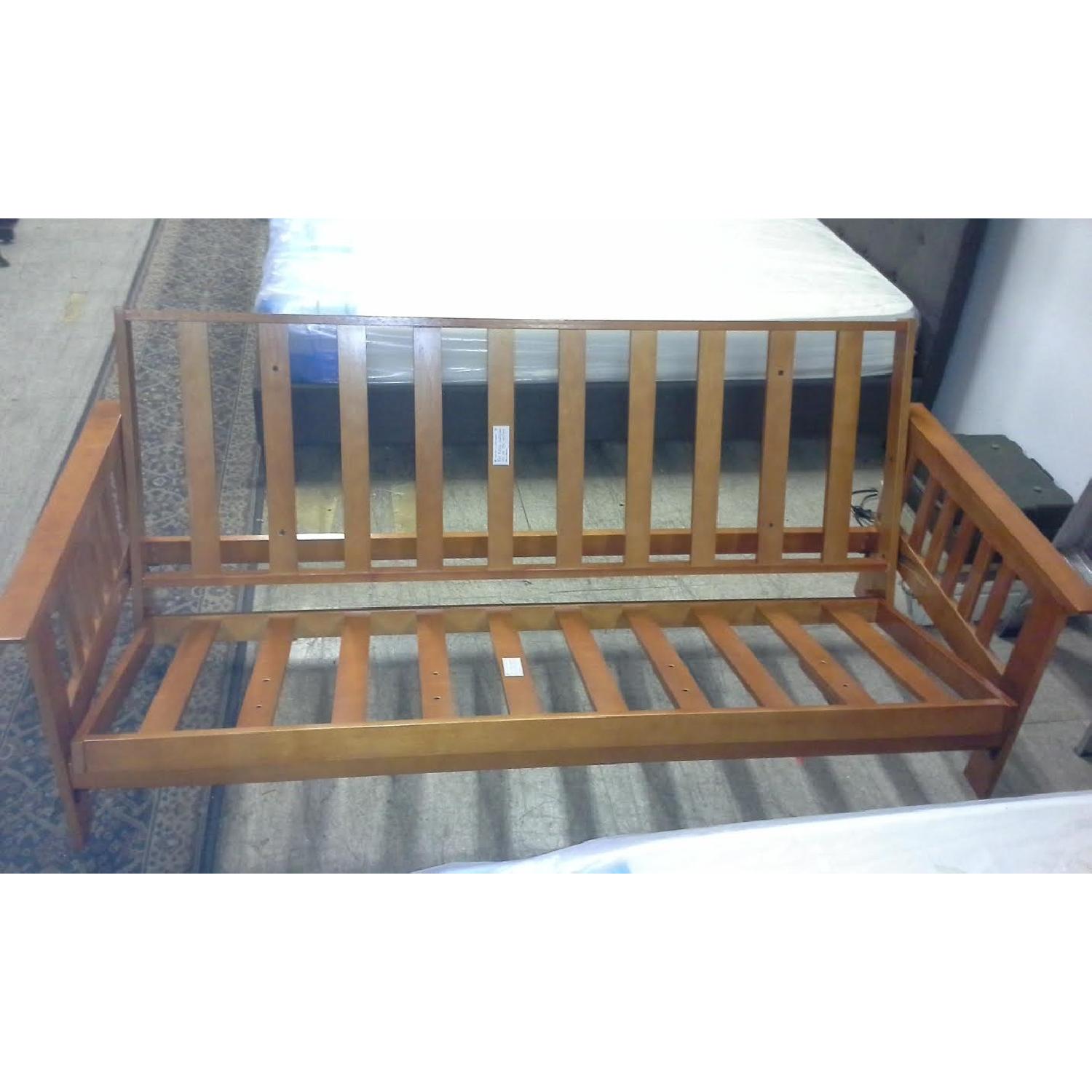 World Imports Wooden Futon Frame - image-2