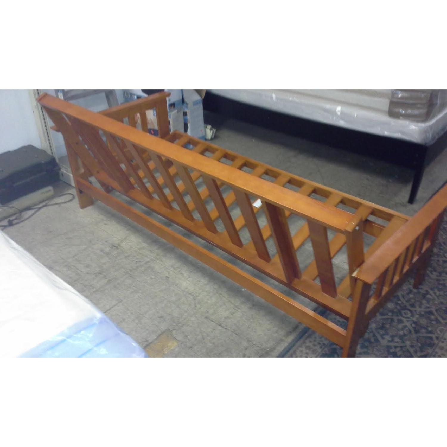 World Imports Wooden Futon Frame - image-5