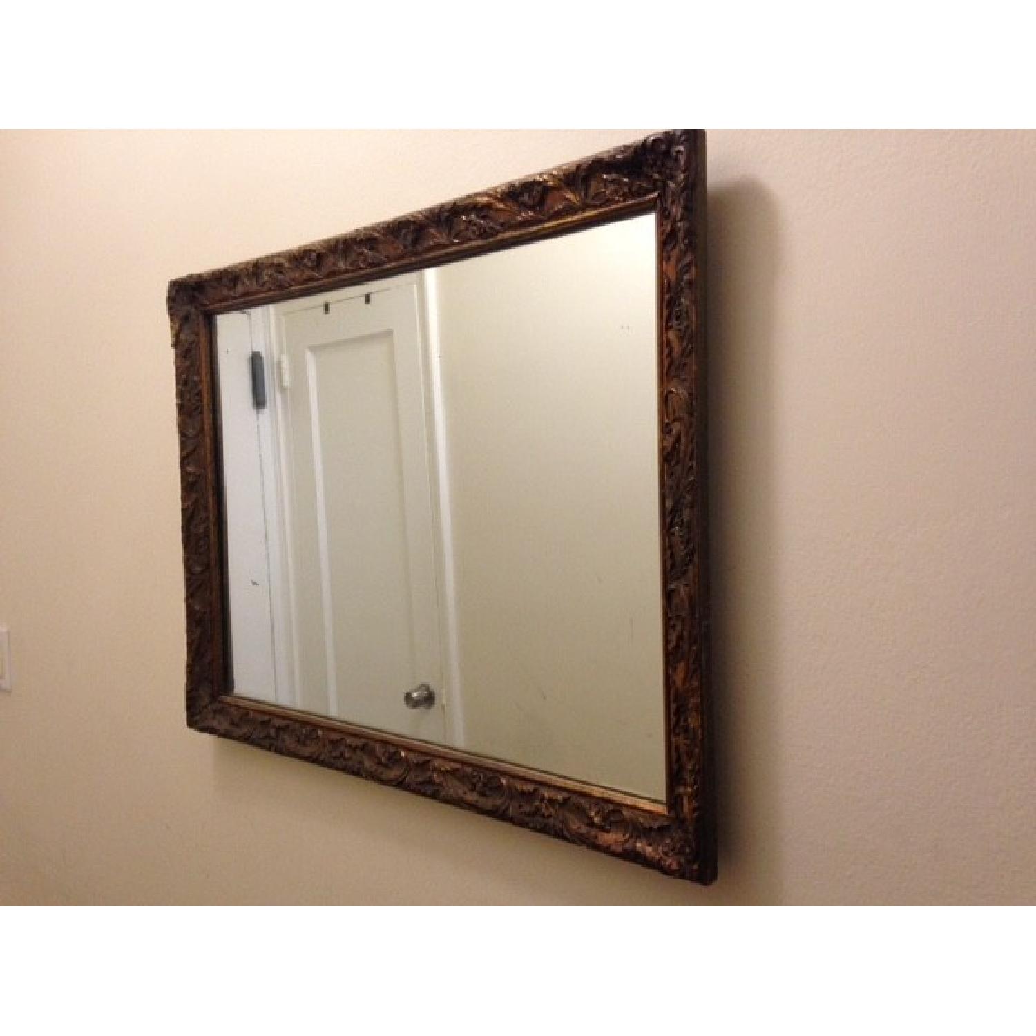 Antique Gold Mirror - image-1
