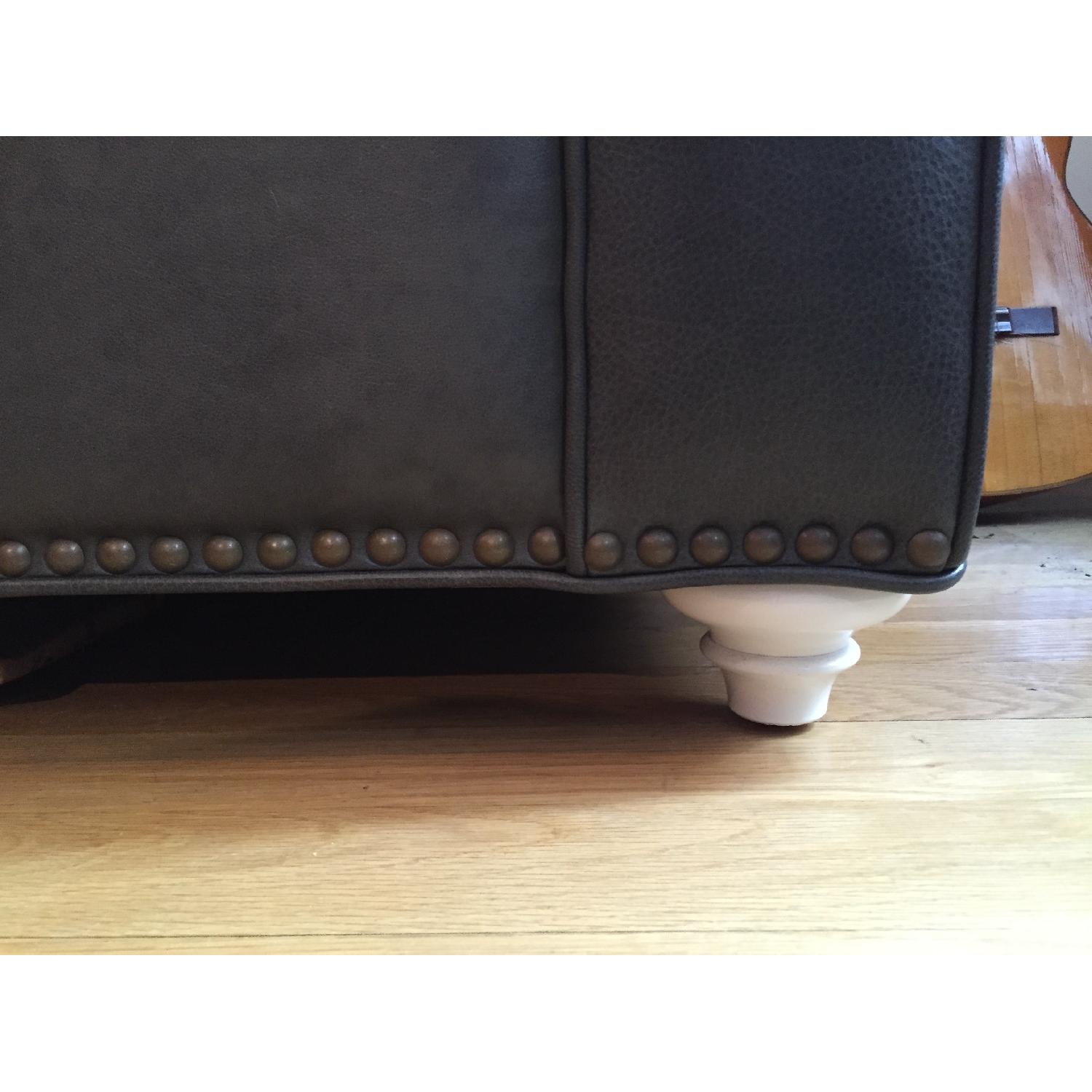 SofaCo Matte Leather Sleeper - image-4