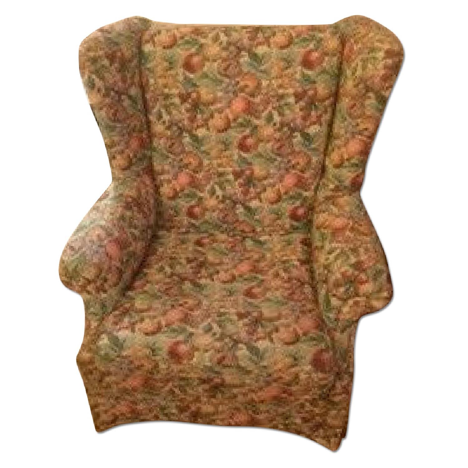 Fruit Patterned Arm Chair - image-0