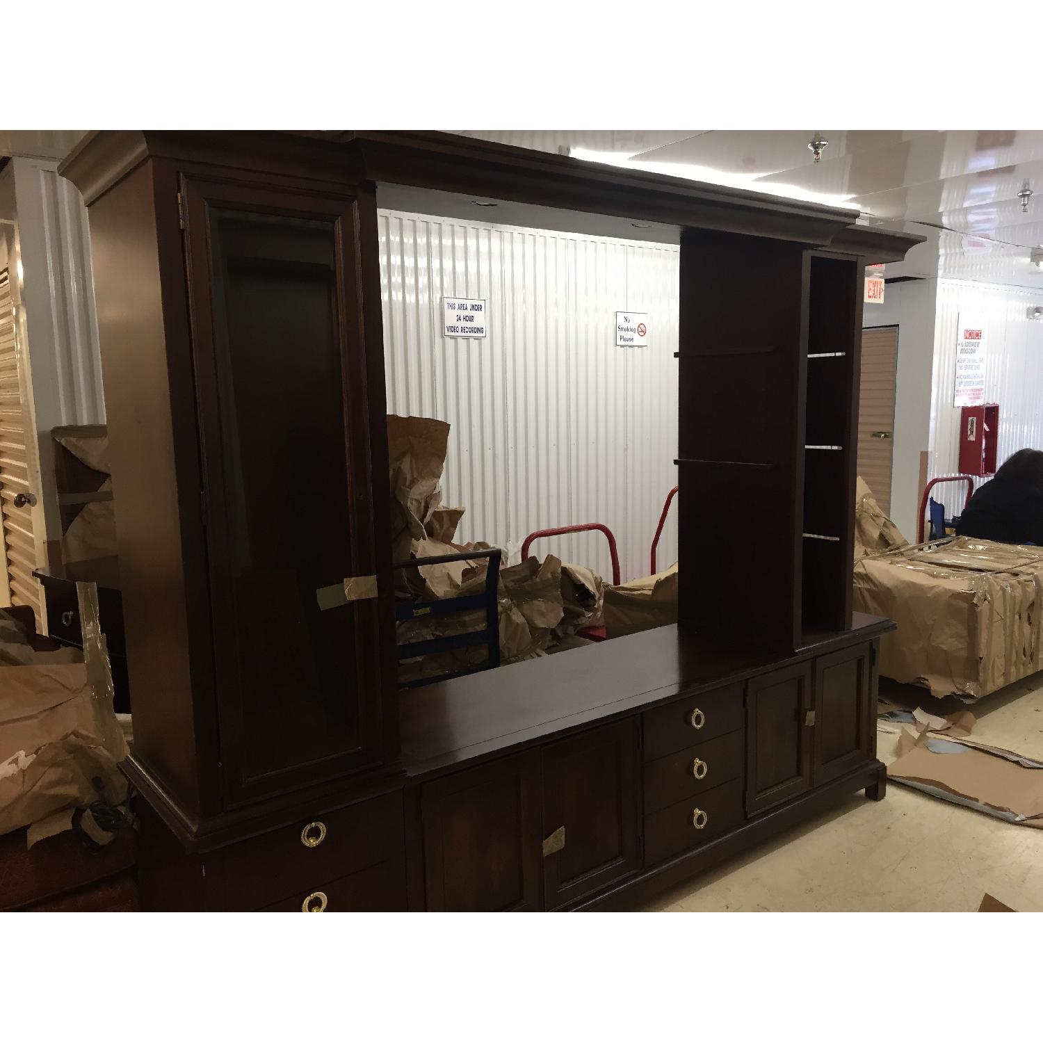 Stanley Furniture Co. 4 Piece Media Storage w/ Glass Shelves - image-2