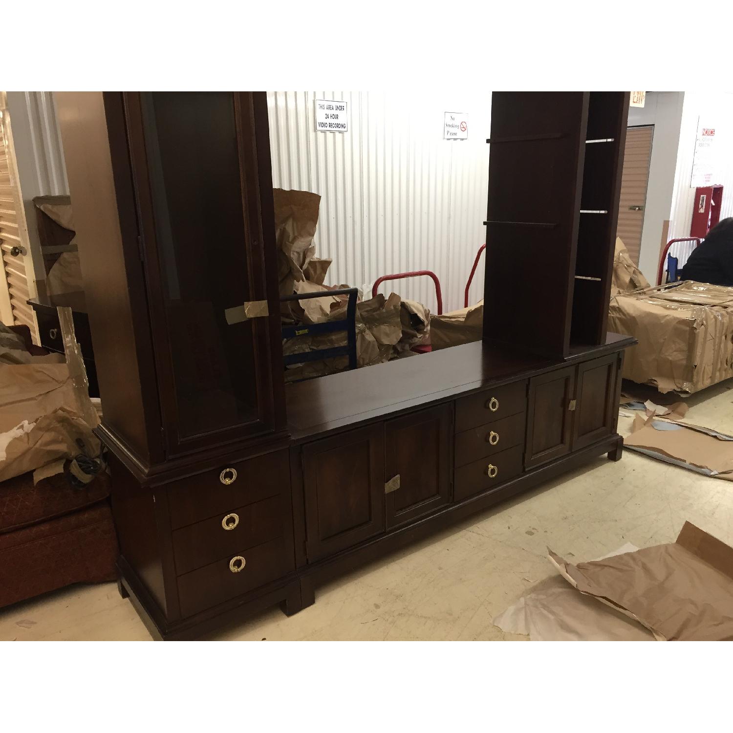 Stanley Furniture Co. 4 Piece Media Storage w/ Glass Shelves - image-5