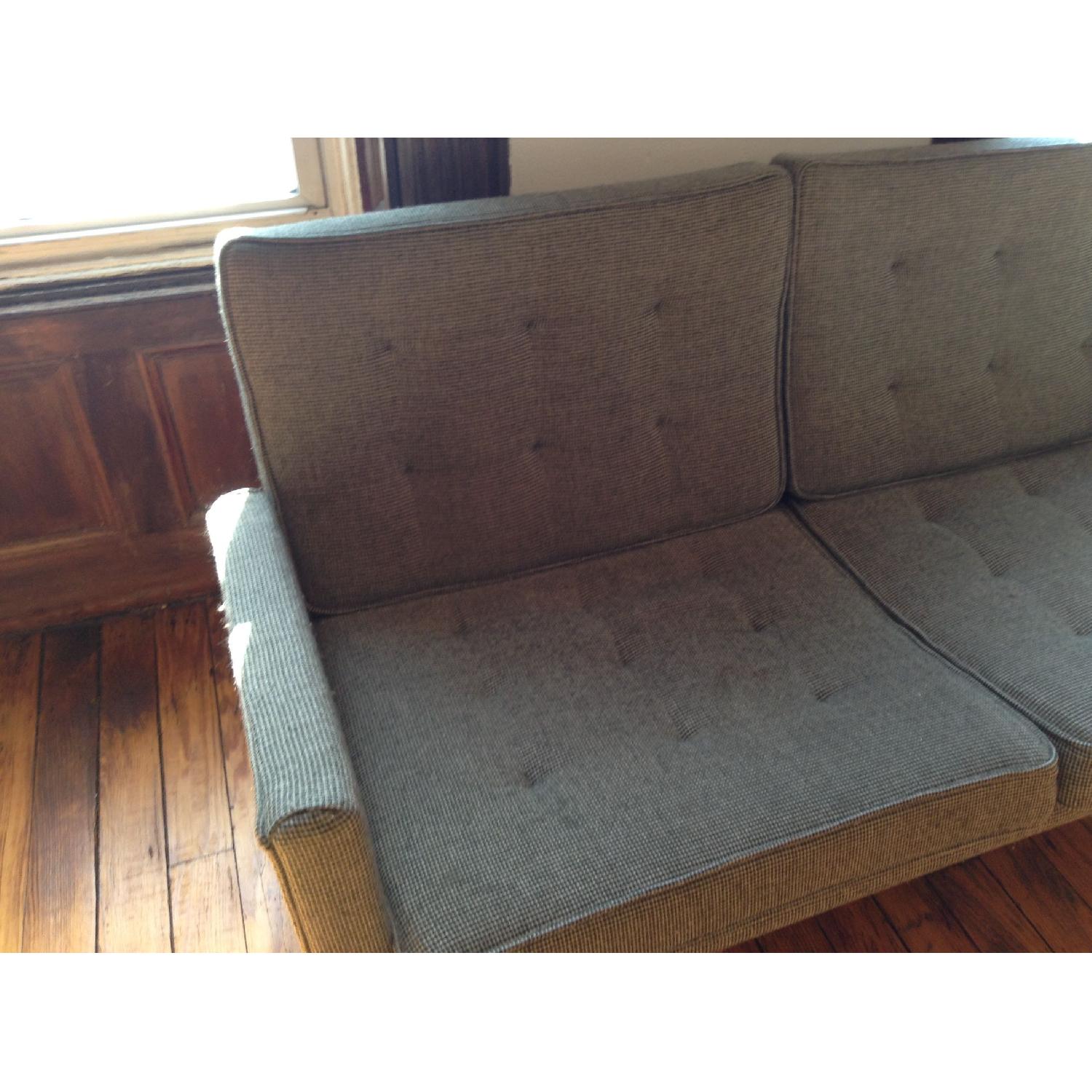 Vintage Florence Knoll Design Midcentury Modern Sofa / Settee - image-2
