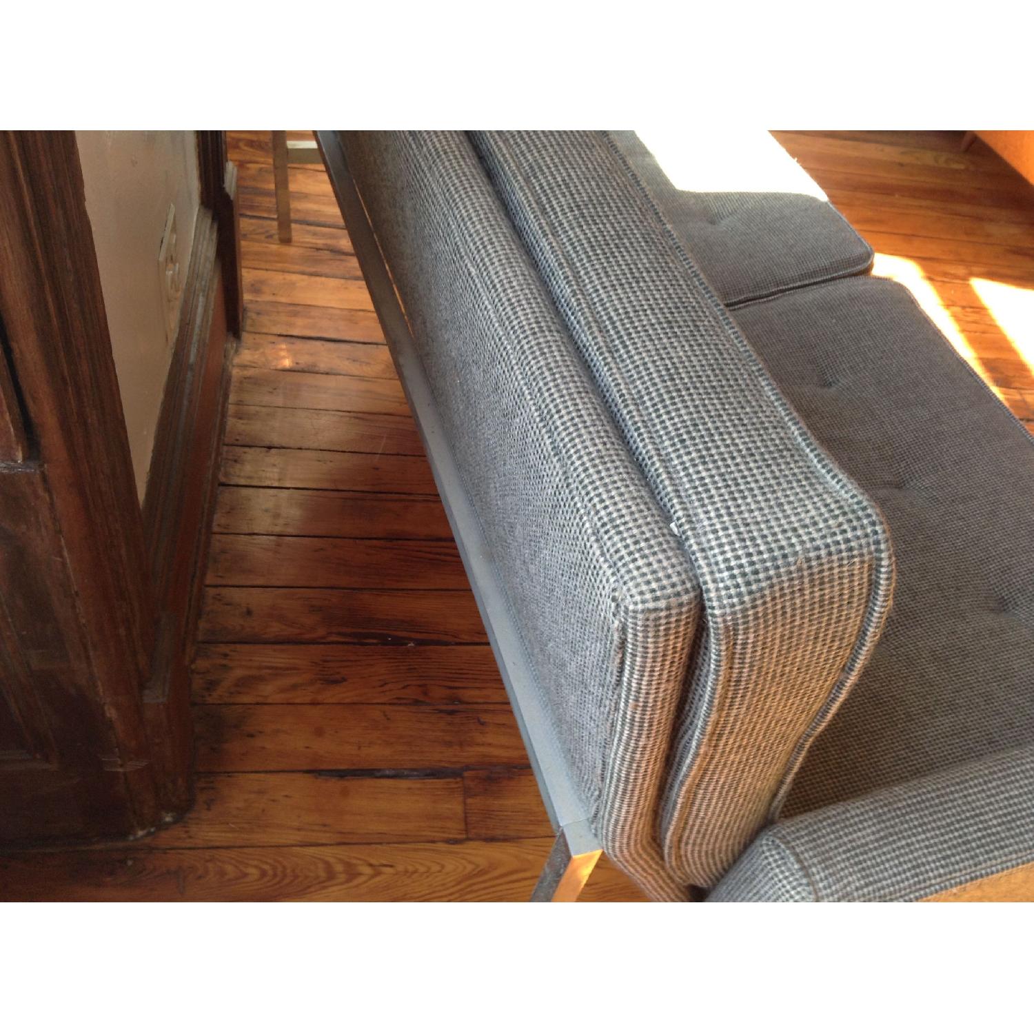 Vintage Florence Knoll Design Midcentury Modern Sofa / Settee - image-3