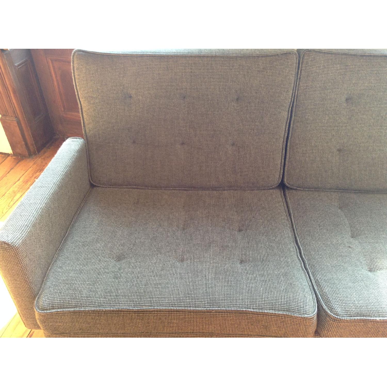 Vintage Florence Knoll Design Midcentury Modern Sofa / Settee - image-6