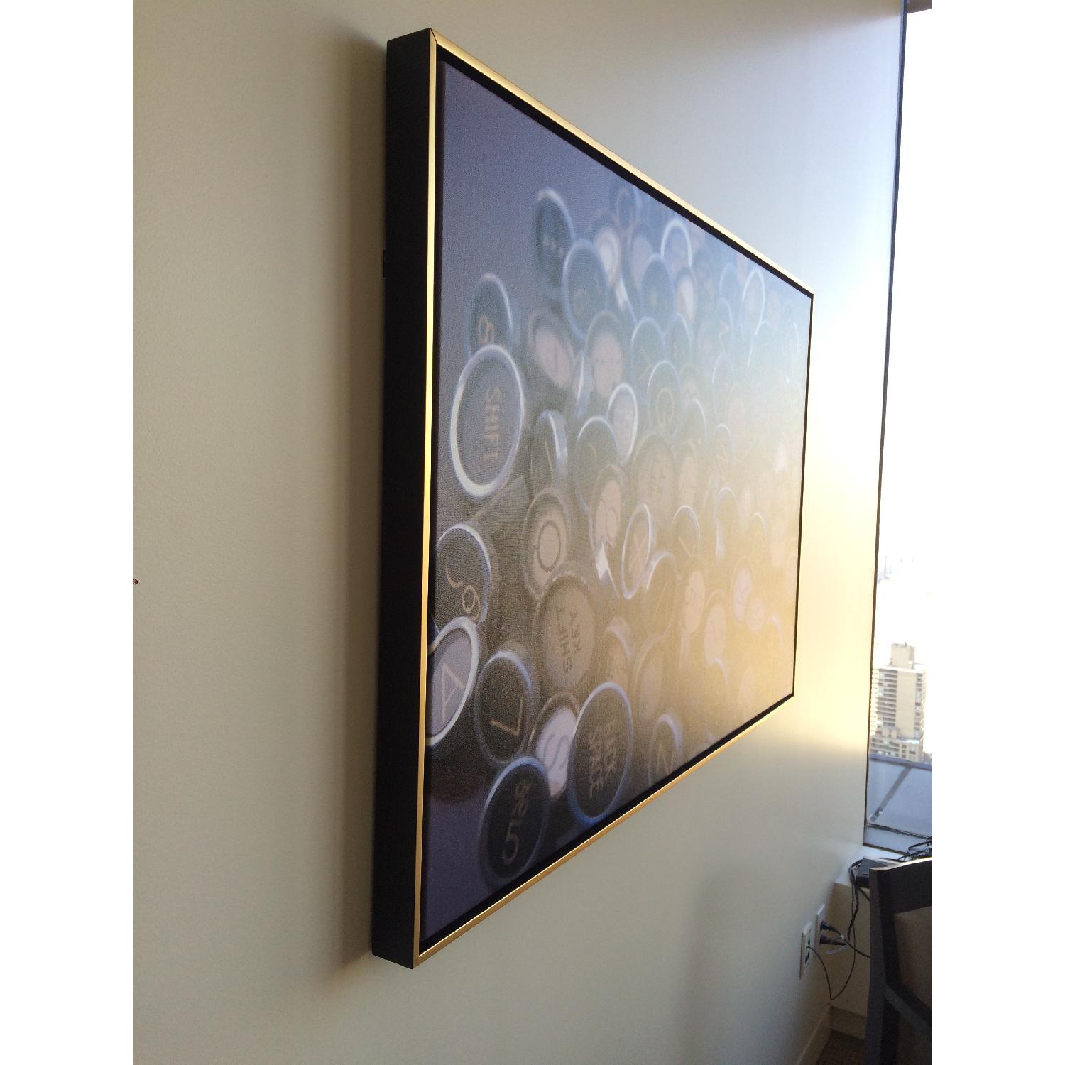 Holli Conger - Typography Keys in Large Framed Canvas - image-3