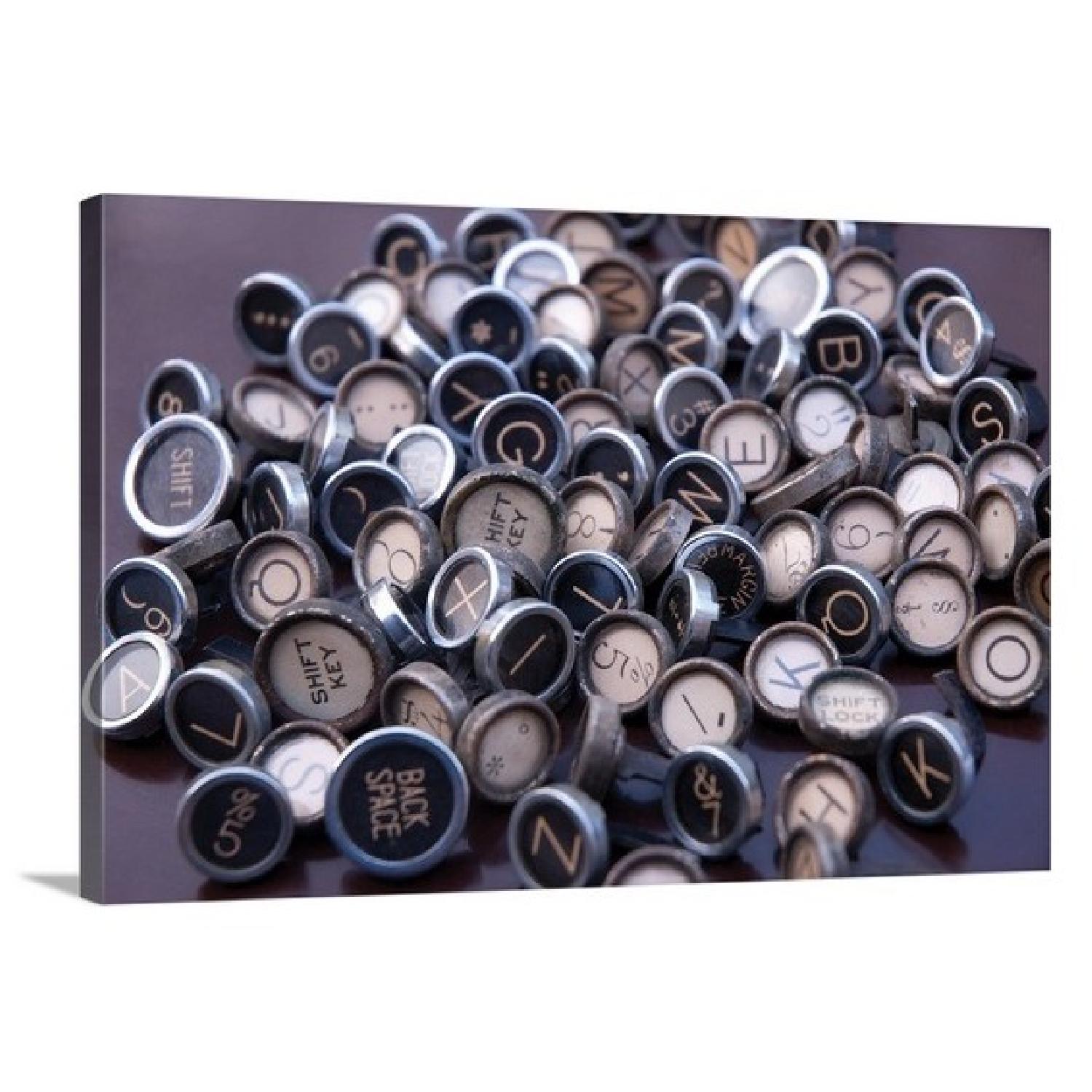 Holli Conger - Typography Keys in Large Framed Canvas - image-4