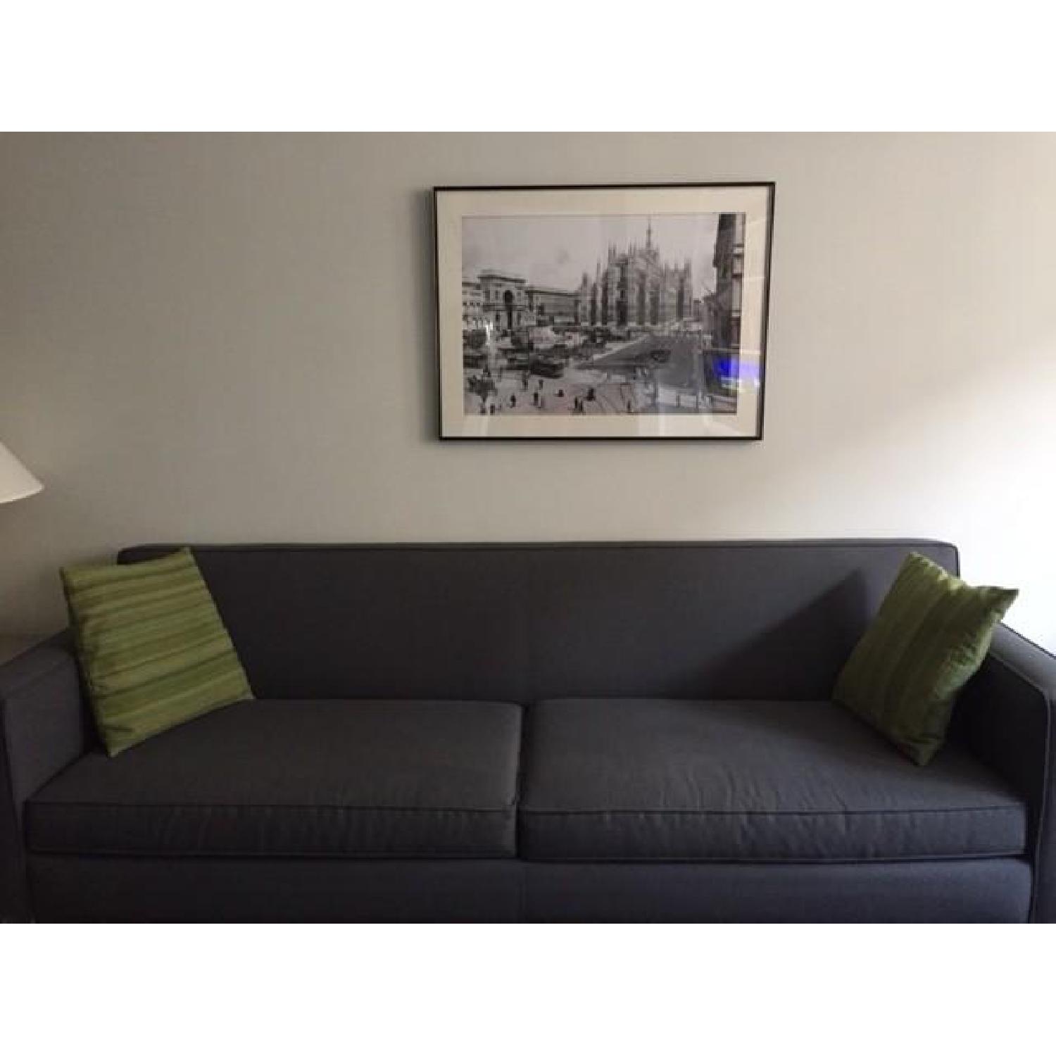 Design Within Reach Theatre Sofa in Grey Fabric - image-2