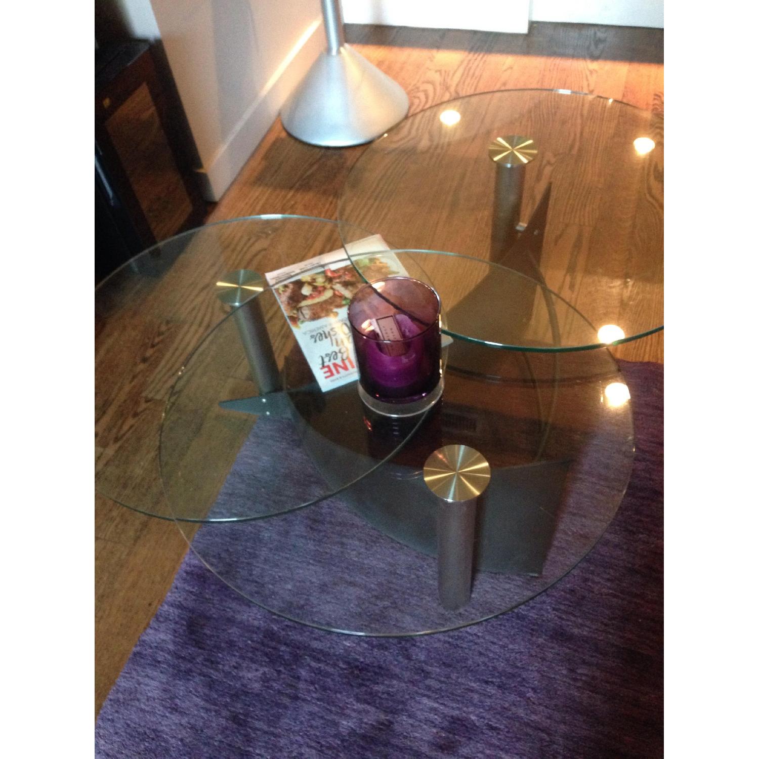 Jensen & Jensen Italian Swivel Table - image-1