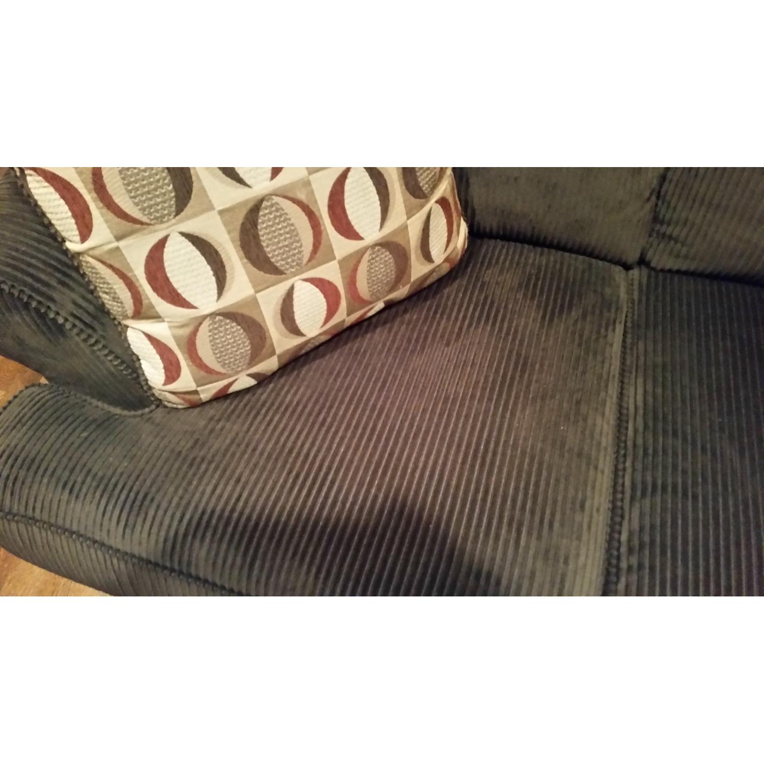 Ashley's Brown Chenille Sectional - image-3