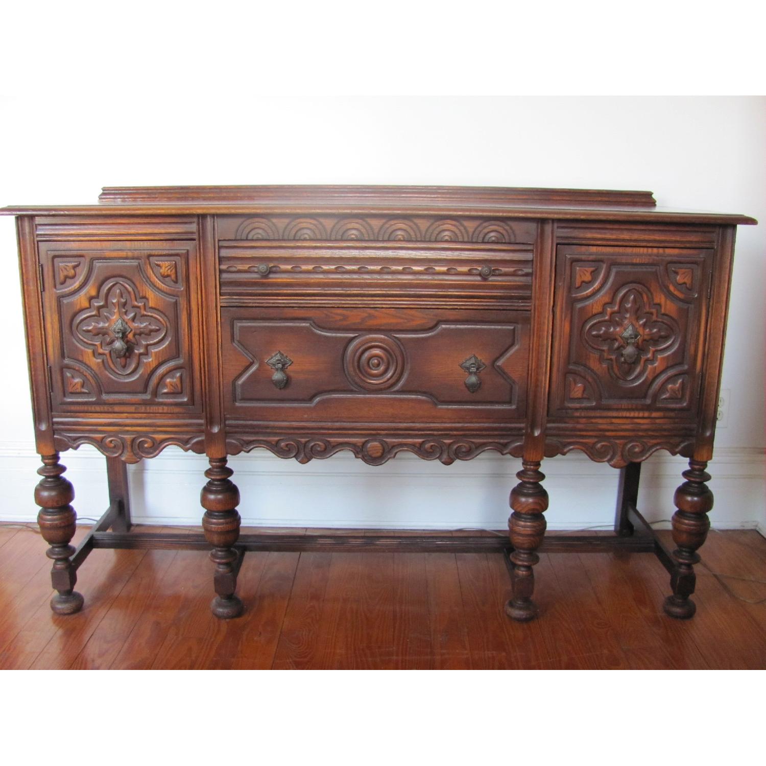 Vintage Bernhardt Spanish Revival Credenza - image-1