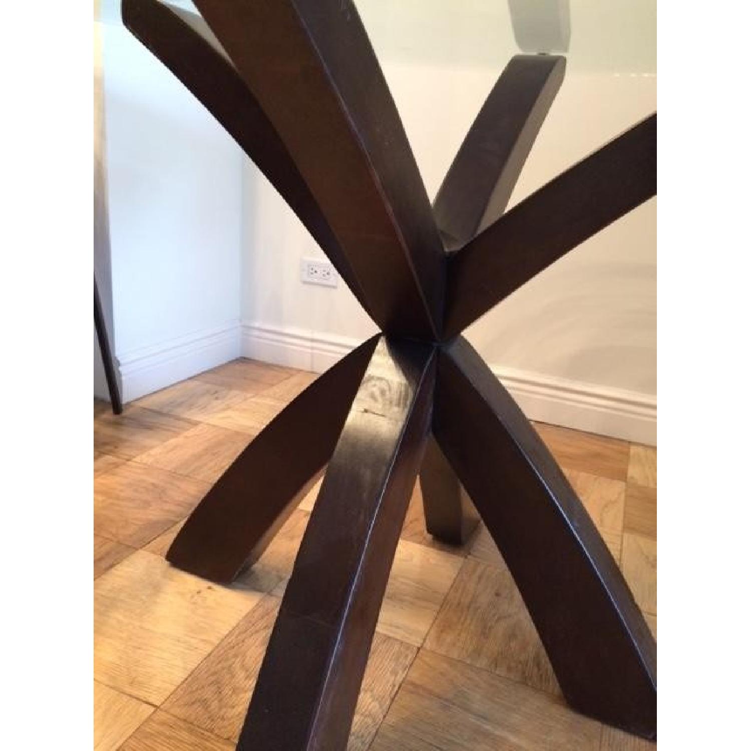 Modern Glass Round Table - image-3