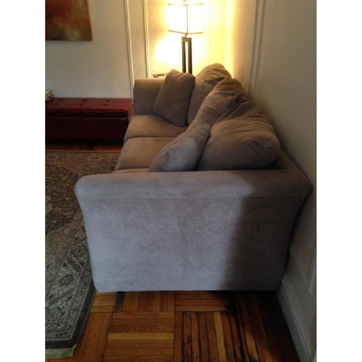 Jennifer Convertibles Klaussner Custom Fabric Sofa - image-2
