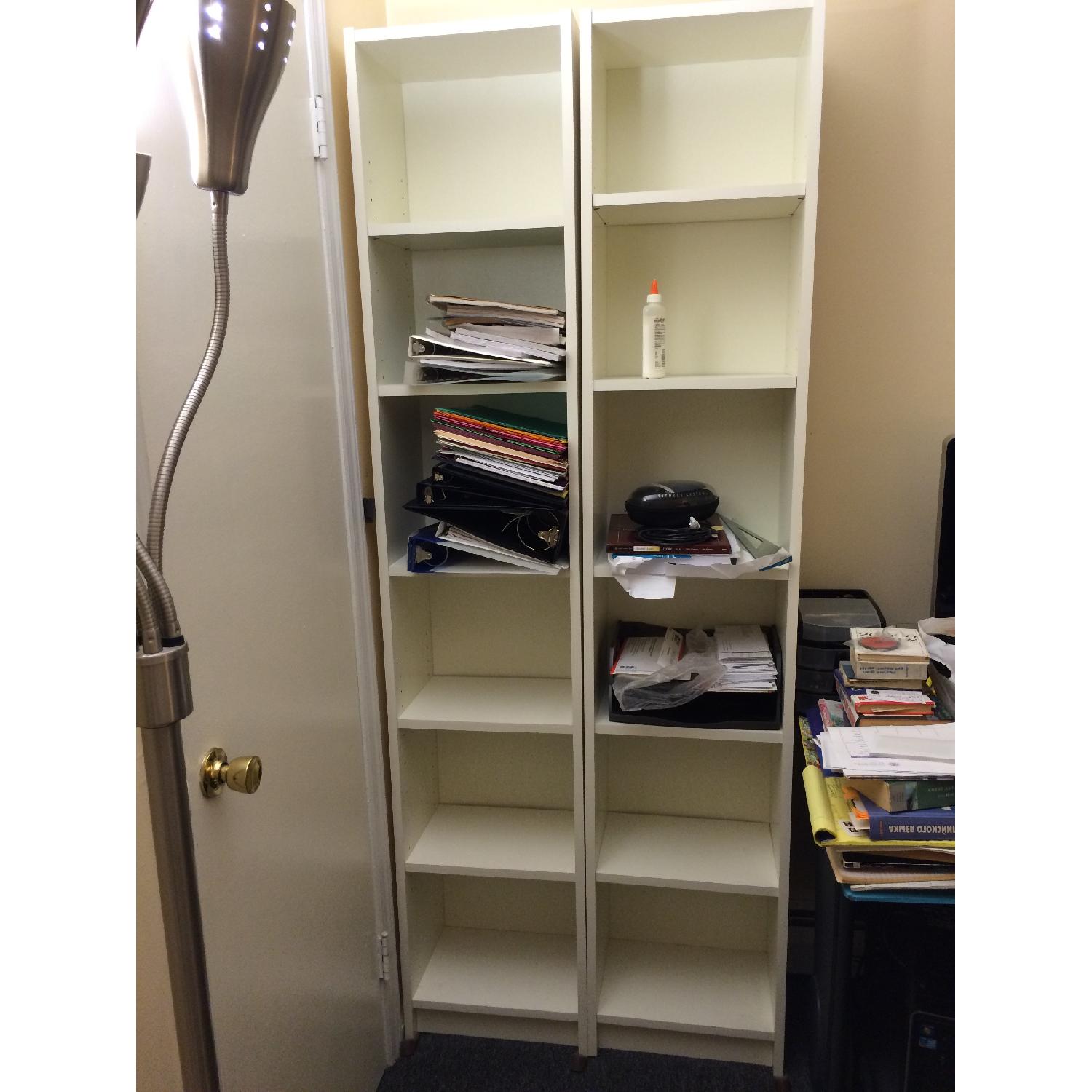 Ikea White Bookcase/Shelves - image-1