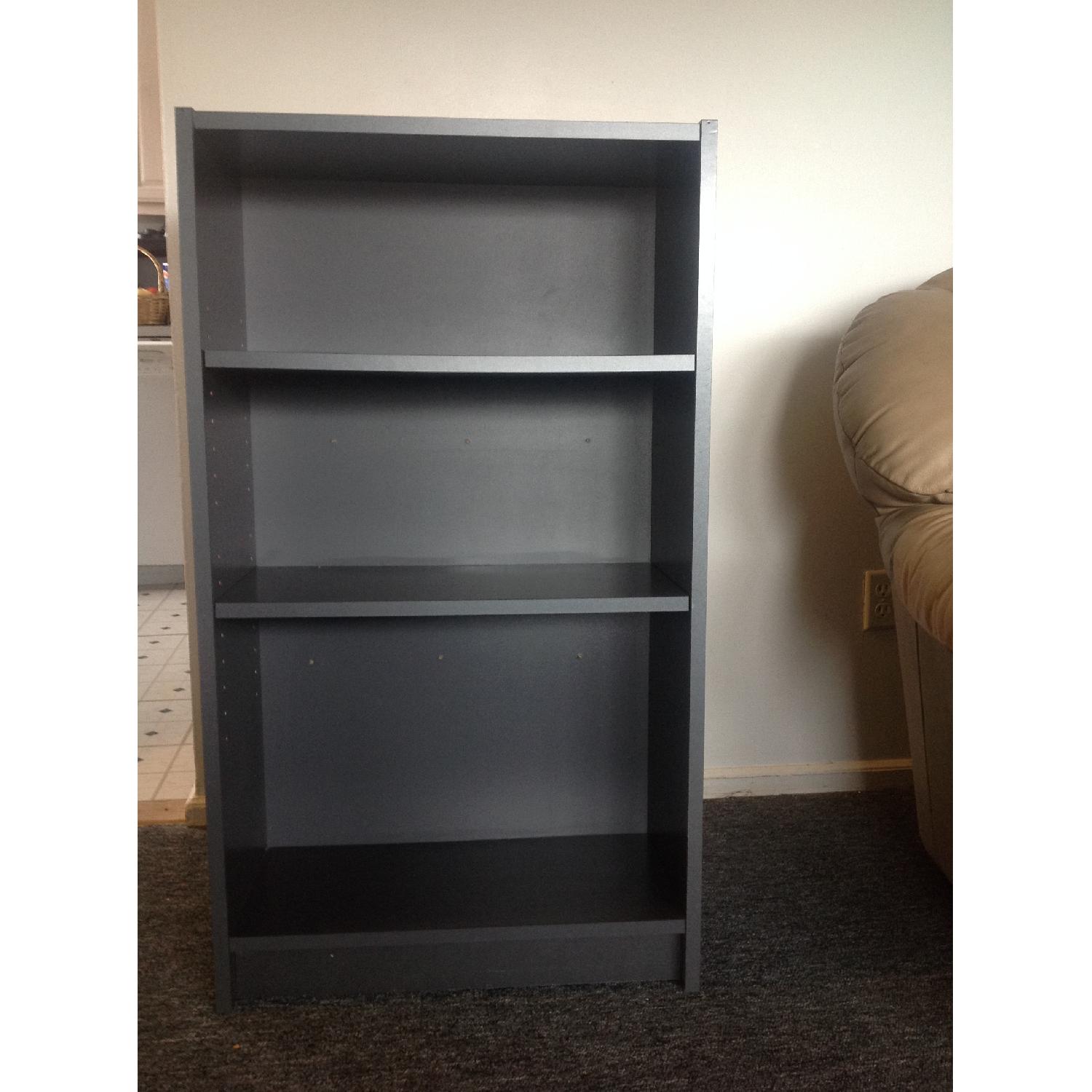 Ikea Grey Bookcases - image-1